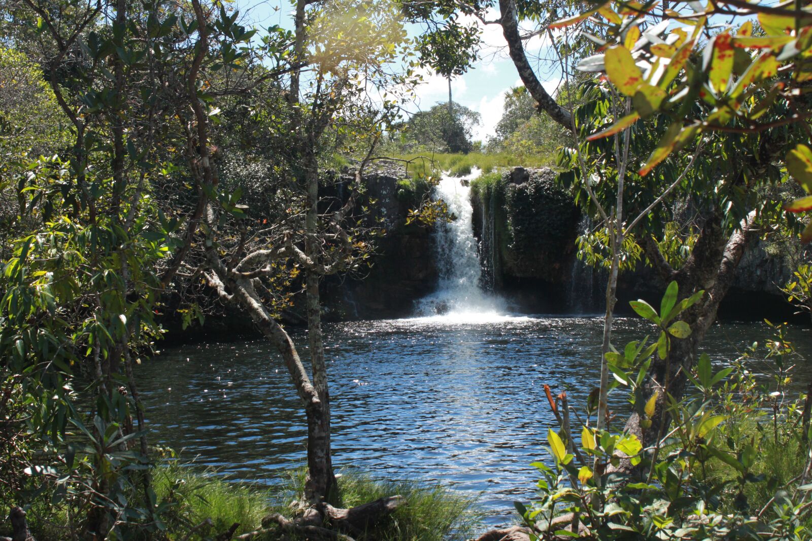 Canon EOS 500D (EOS Rebel T1i / EOS Kiss X3) sample photo. Waterfall, cerrado, brazil photography