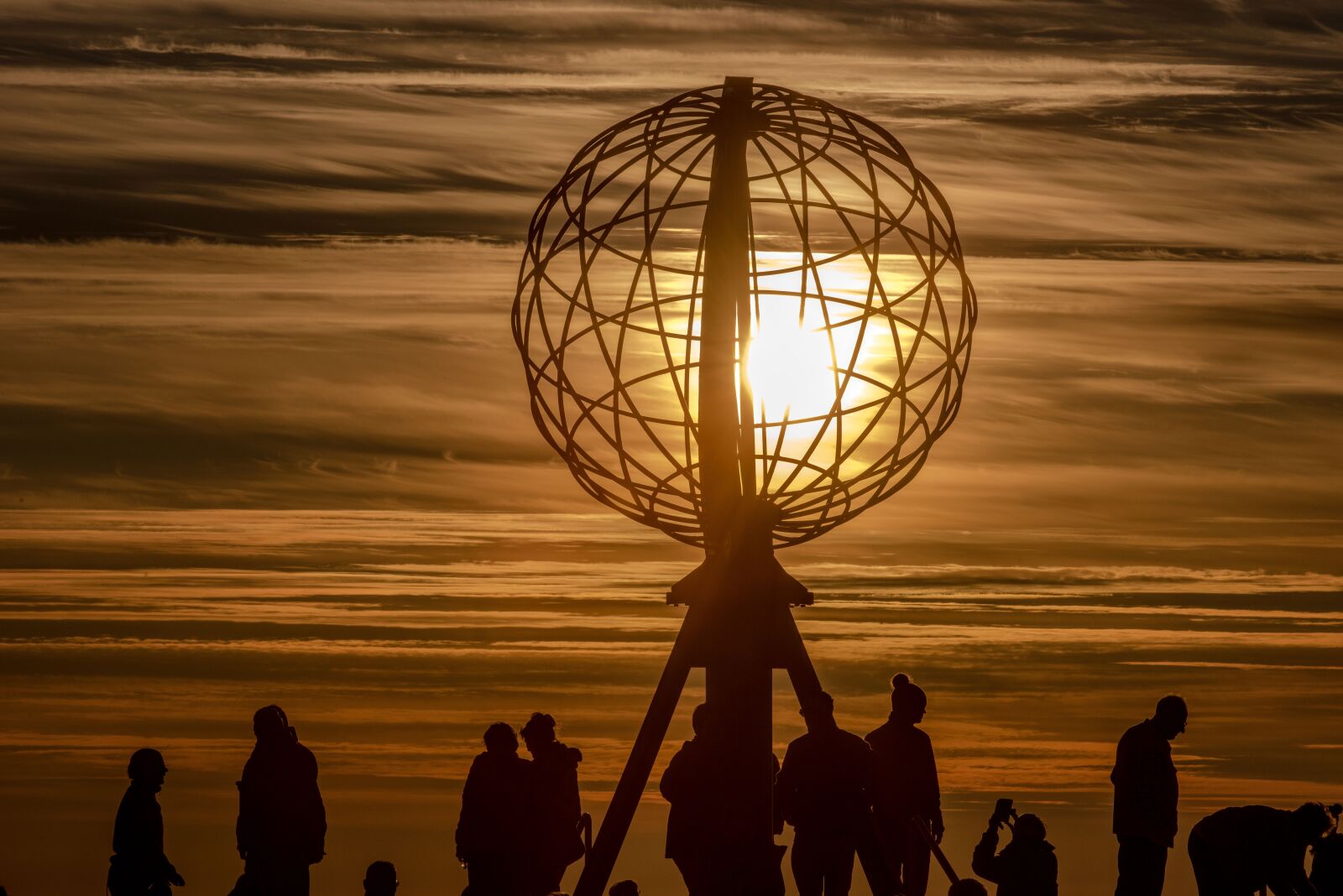 Nikon D810 sample photo. North cape, ball, sun photography