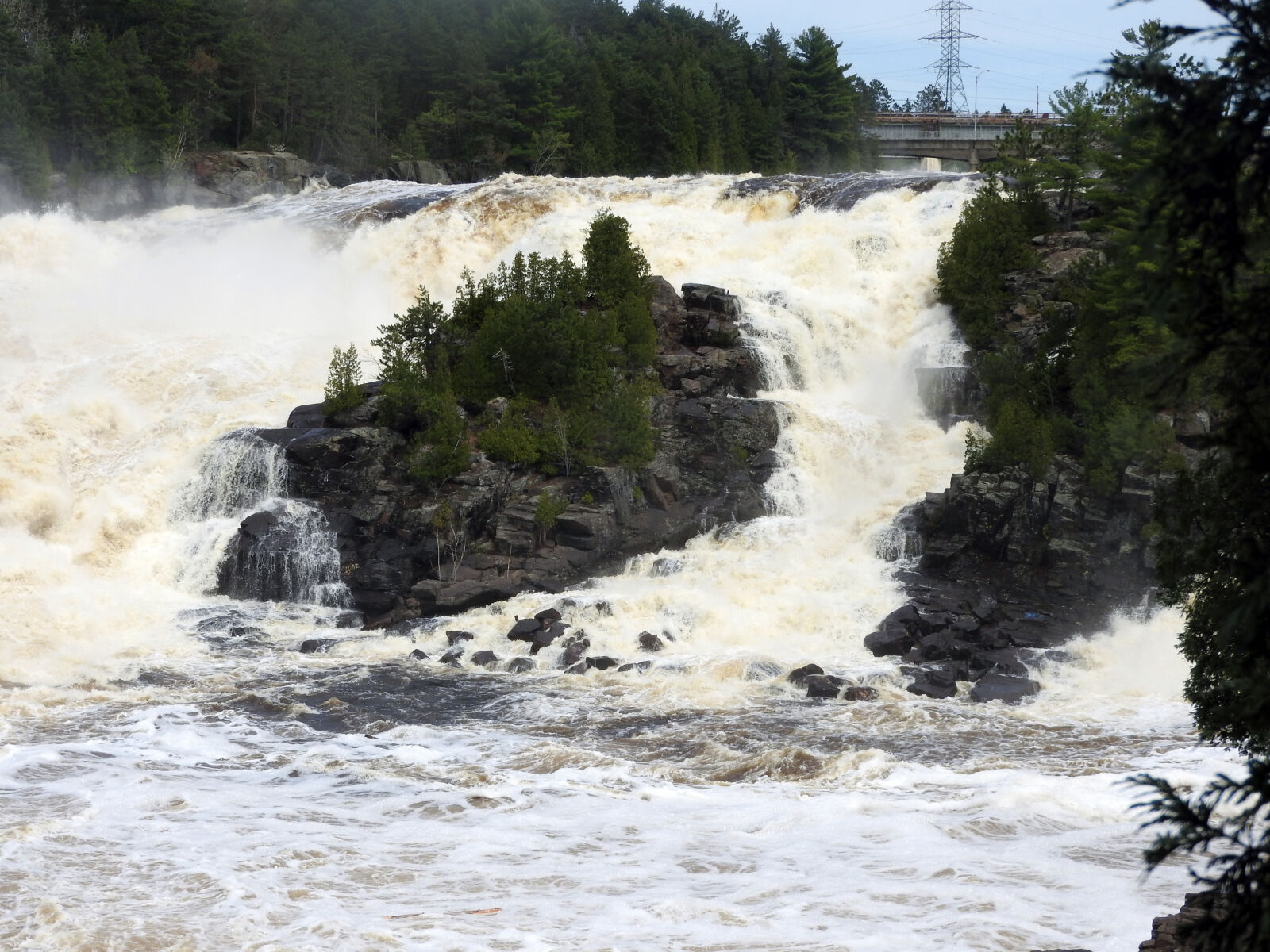 Nikon Coolpix P610 sample photo. Falls, river, shawinigan, st photography