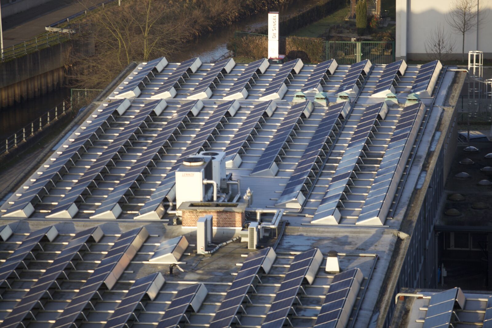 Canon EOS 5D Mark II sample photo. Solar panels, energy, green photography