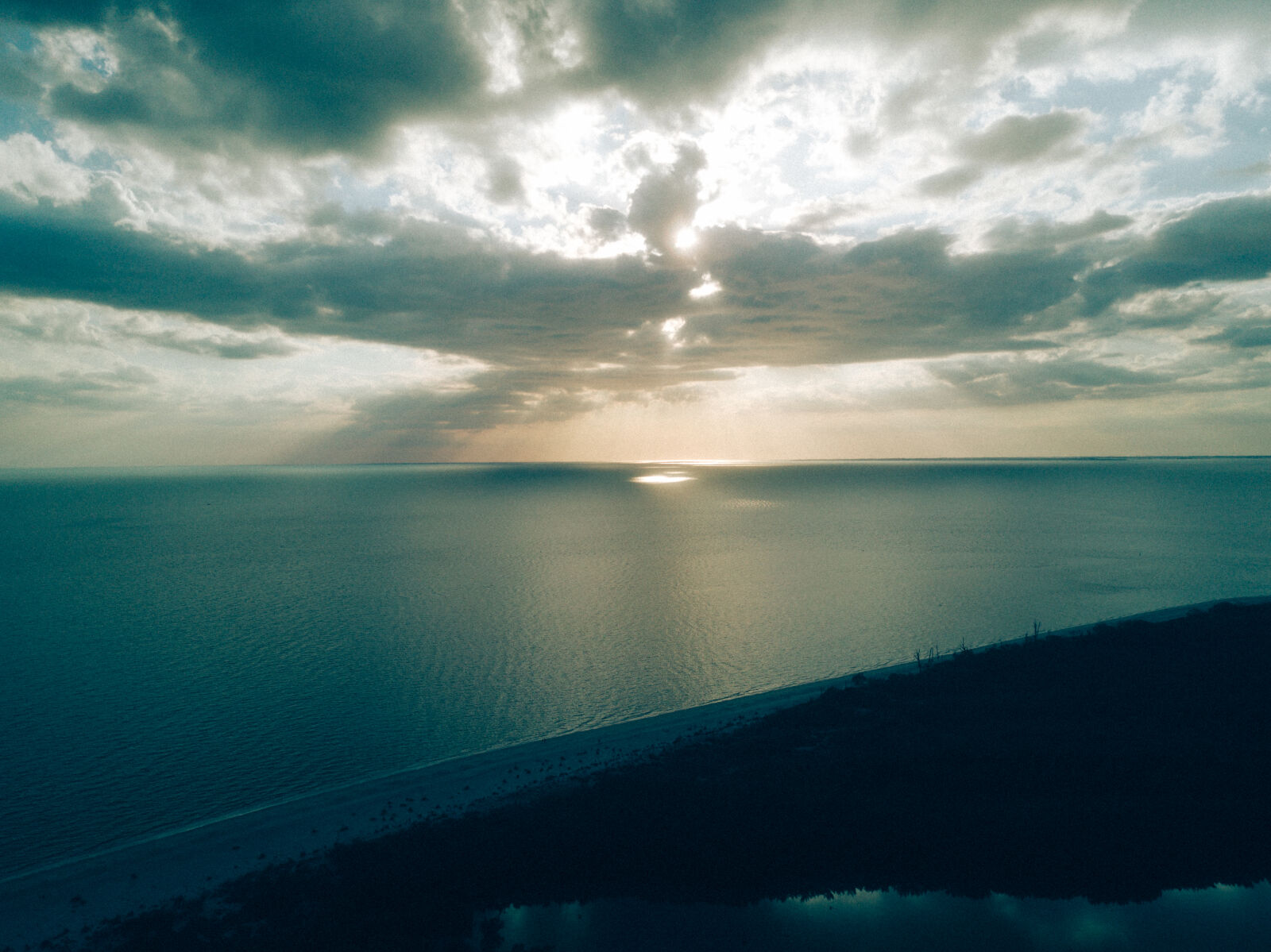 DJI FC220 sample photo. Beach, bird, s, eye photography