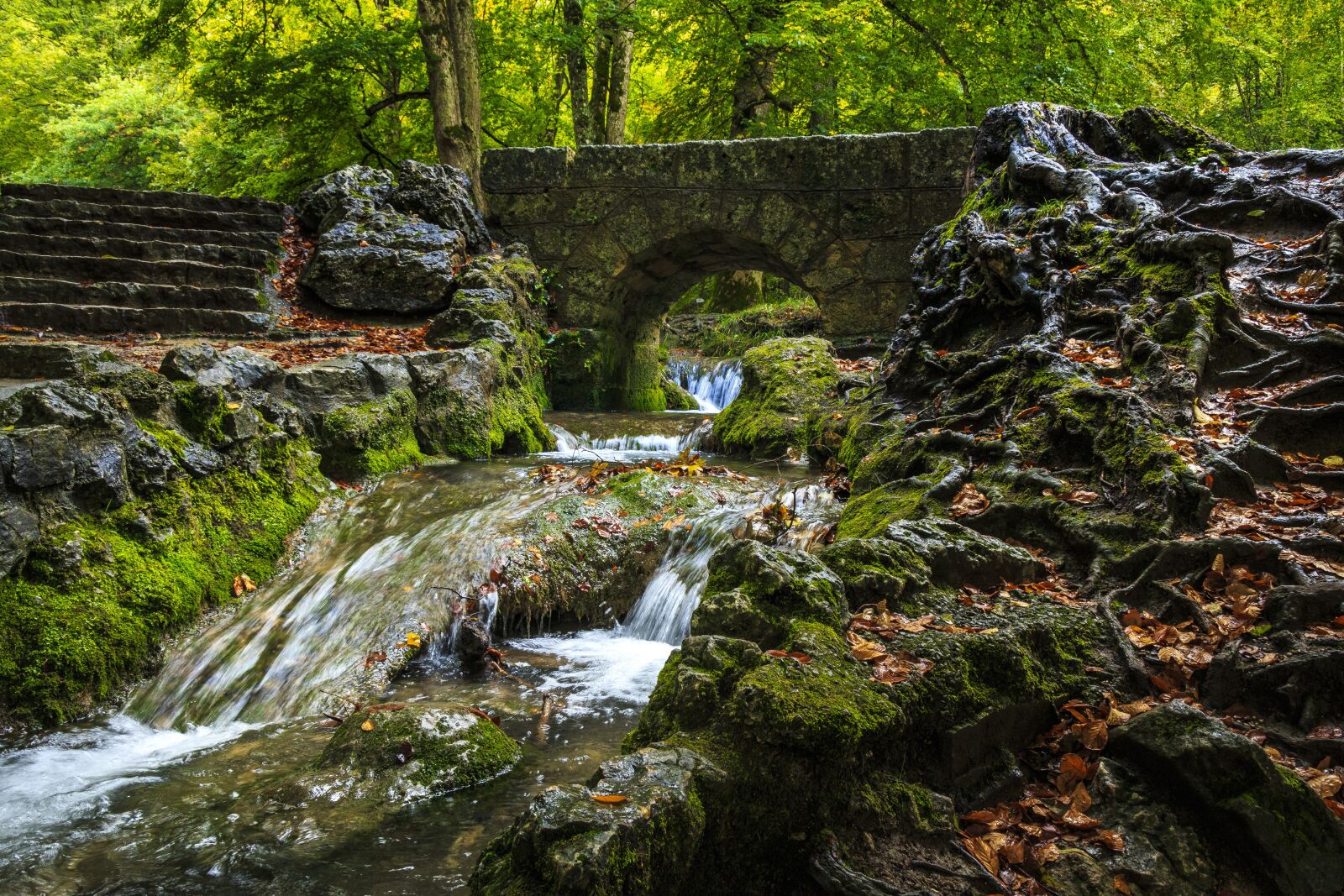 Canon EOS 650D (EOS Rebel T4i / EOS Kiss X6i) sample photo. Creek, bad urach, waterfall photography
