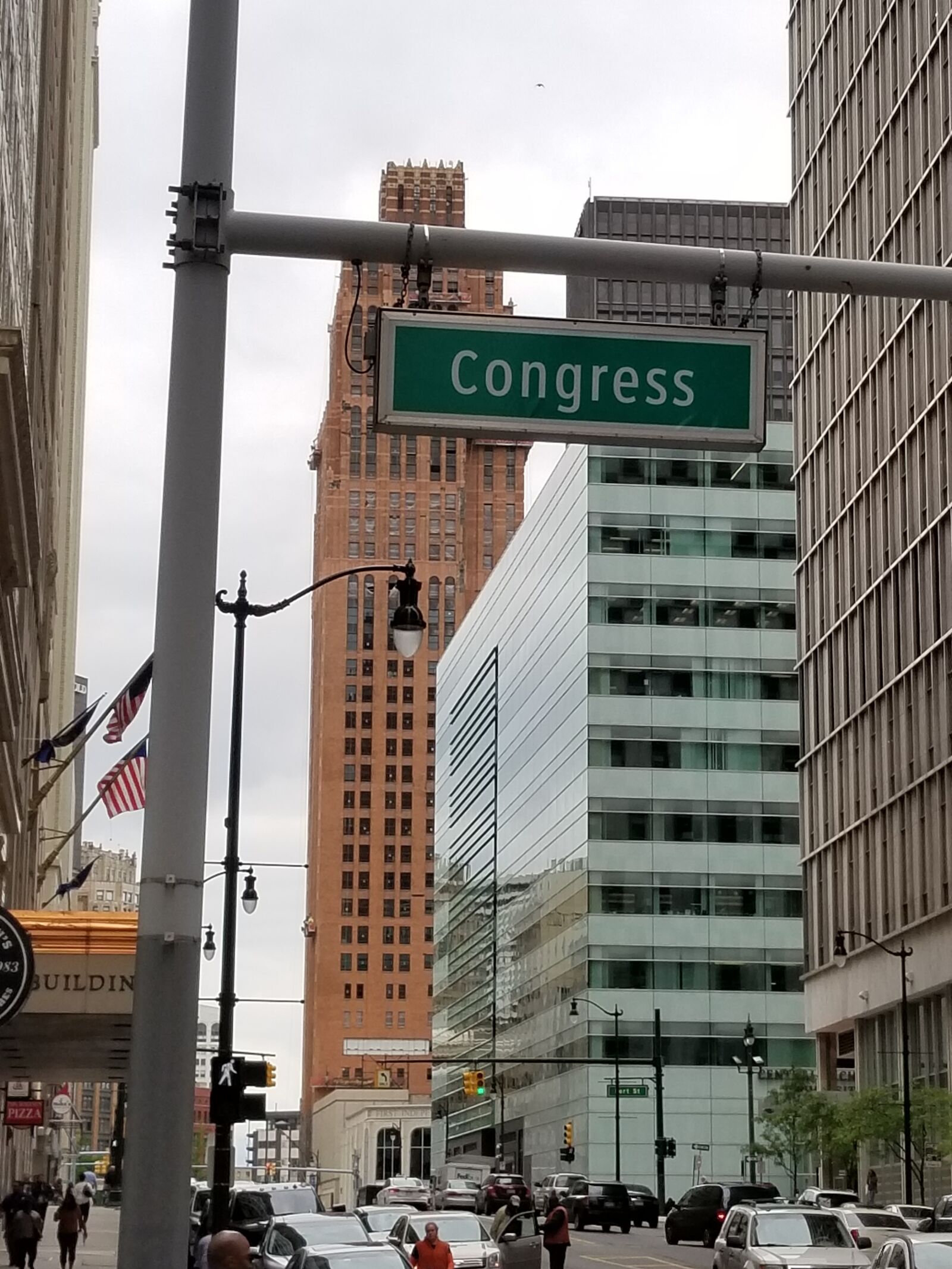 Samsung Galaxy S8 sample photo. Downtown, detroit photography