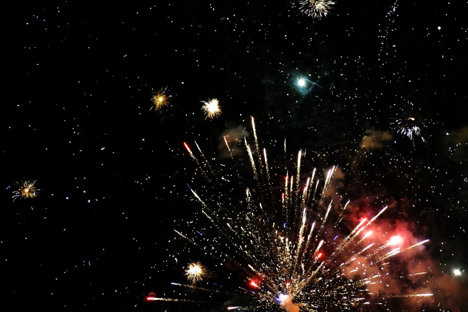 Nikon D3300 sample photo. Sky, fireworks, color photography