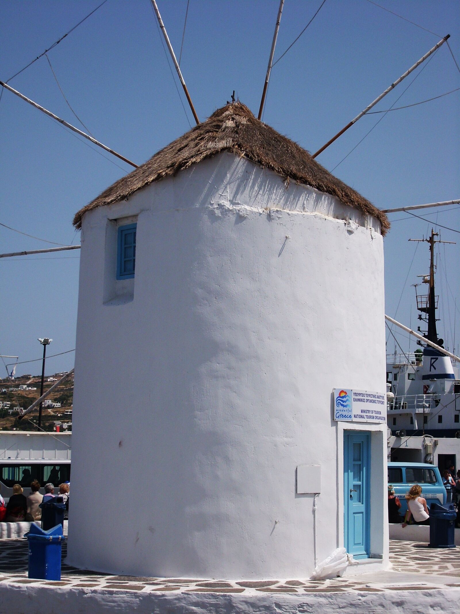 Samsung L700 sample photo. Mill, paros, cyclades photography