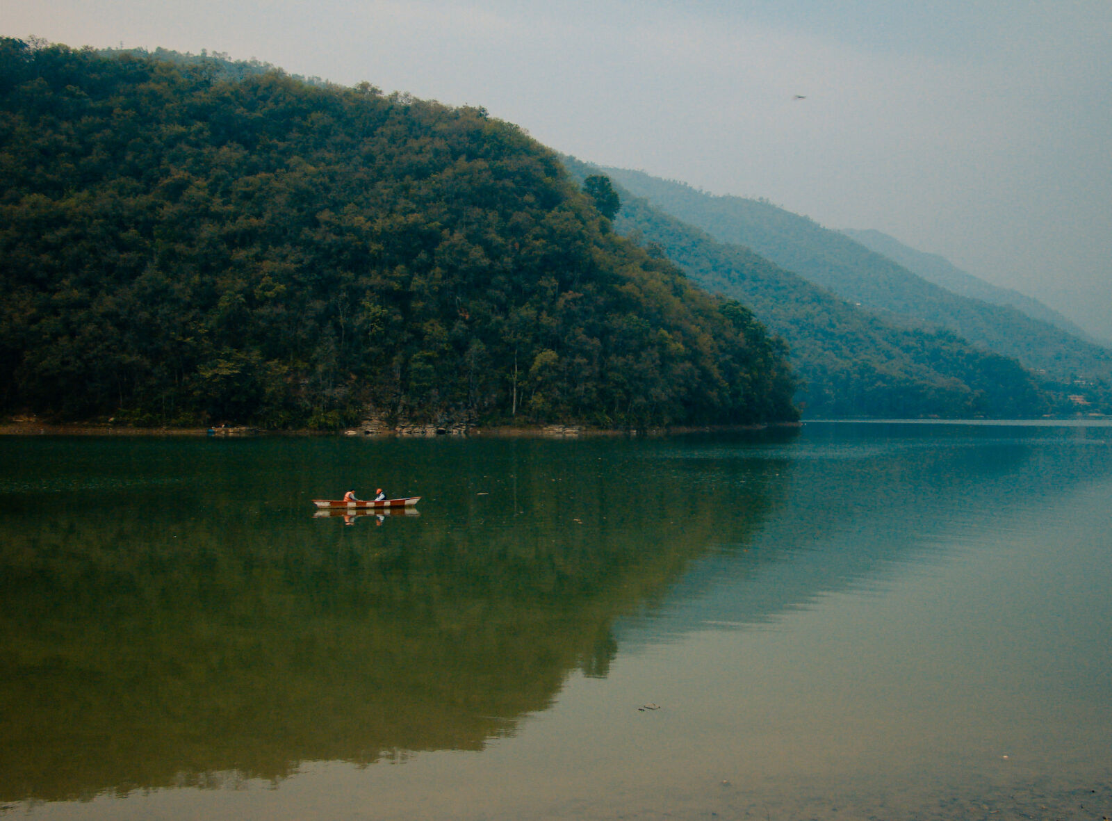 Sony Cyber-shot DSC-H50 sample photo. Nature, reflection, river, silent photography
