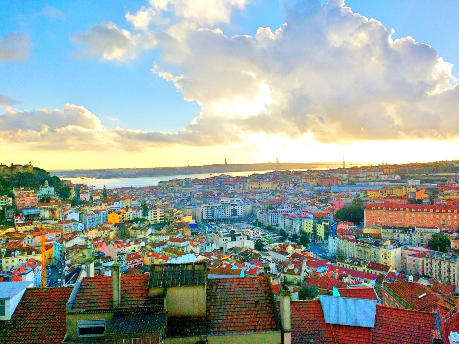 Motorola MotoG3 sample photo. Lisboa, lisbon, miradouro photography