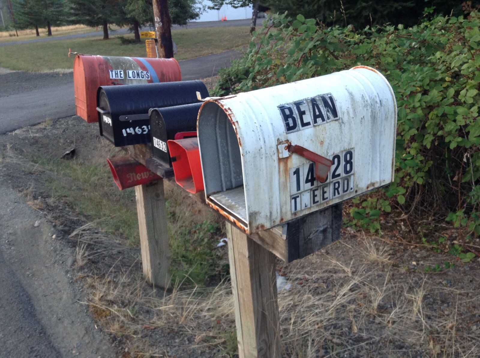 Apple iPod touch sample photo. Mailboxes photography