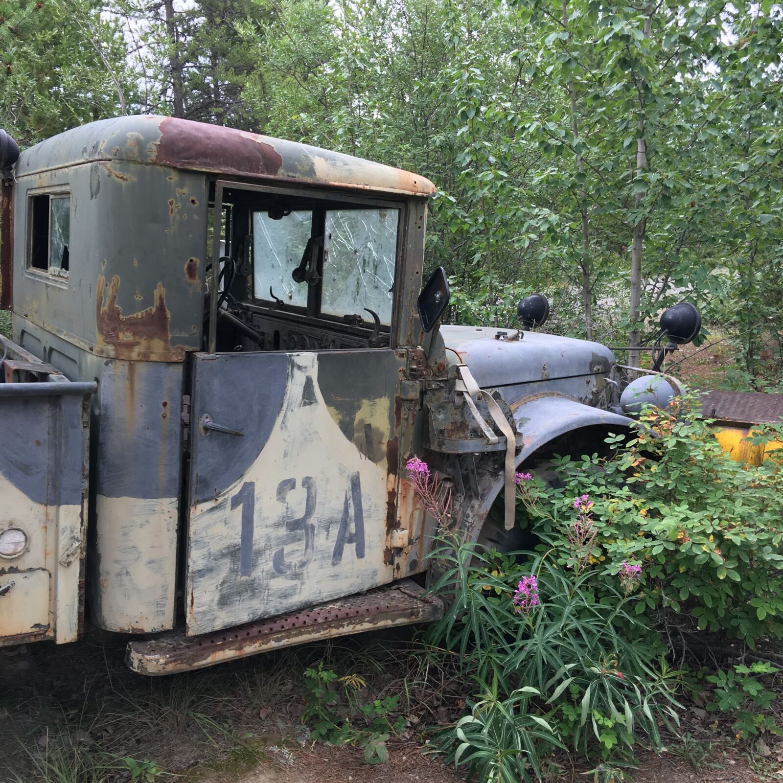 Apple iPhone 6s Plus sample photo. Alaska, highway, broken, down photography