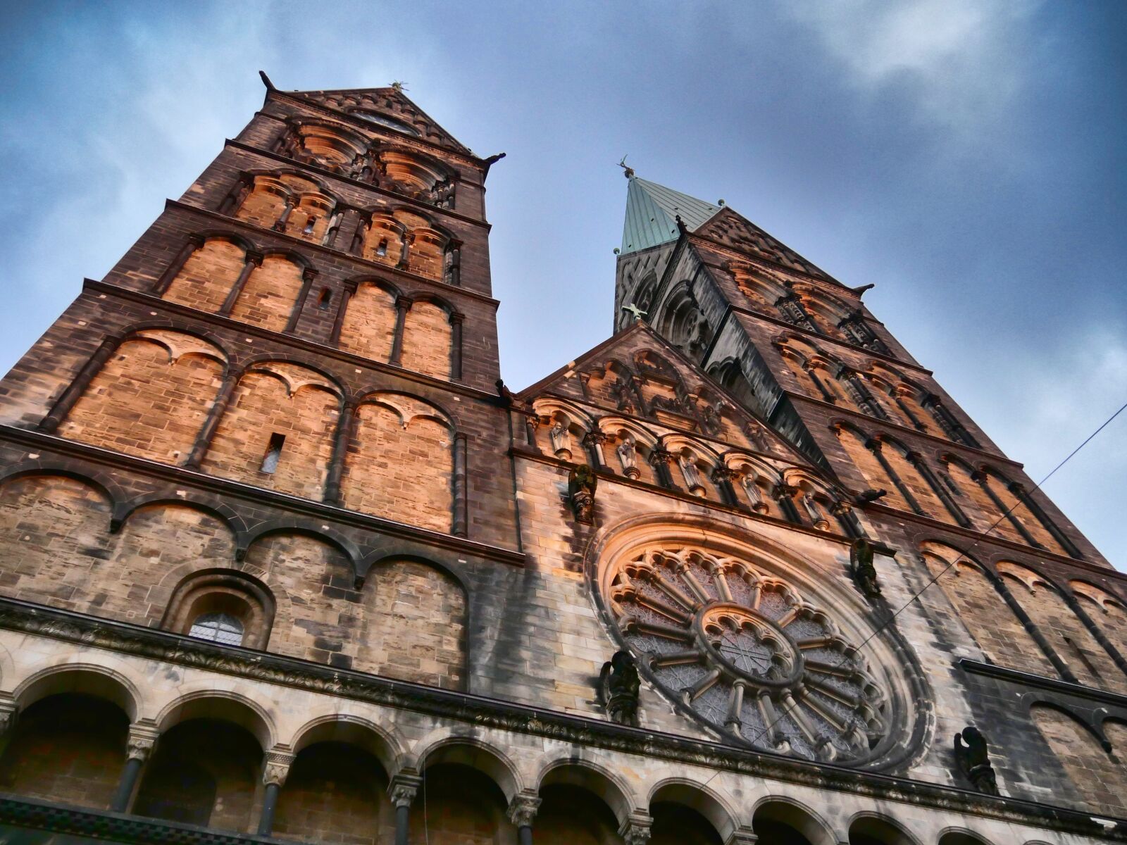 Panasonic Lumix DMC-GH4 sample photo. Church, bremen, historically photography