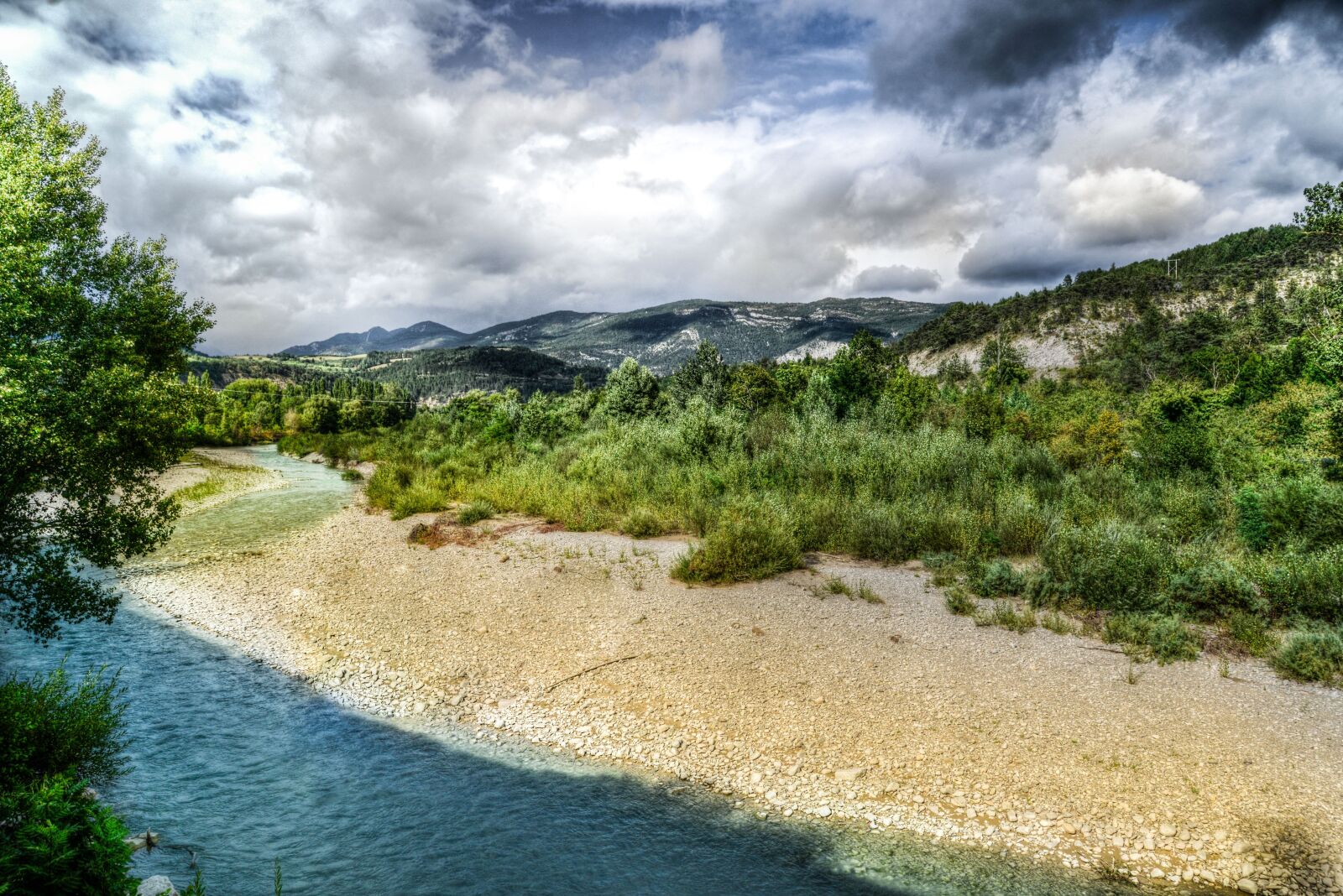 Nikon D610 sample photo. River, drome, france photography