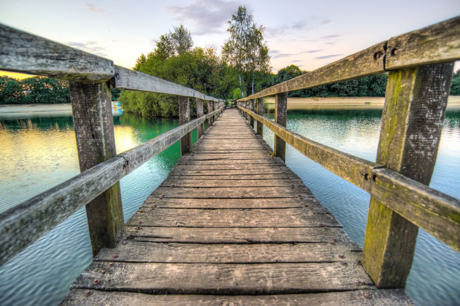 Nikon D610 sample photo. Bridge, sunset, water photography