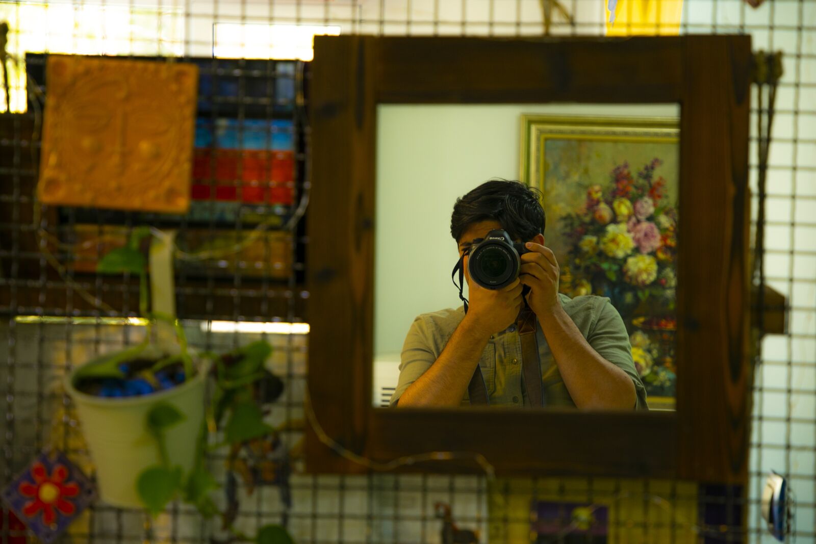 Canon EOS 5D Mark IV sample photo. Self-portrait, mirror, selfie photography