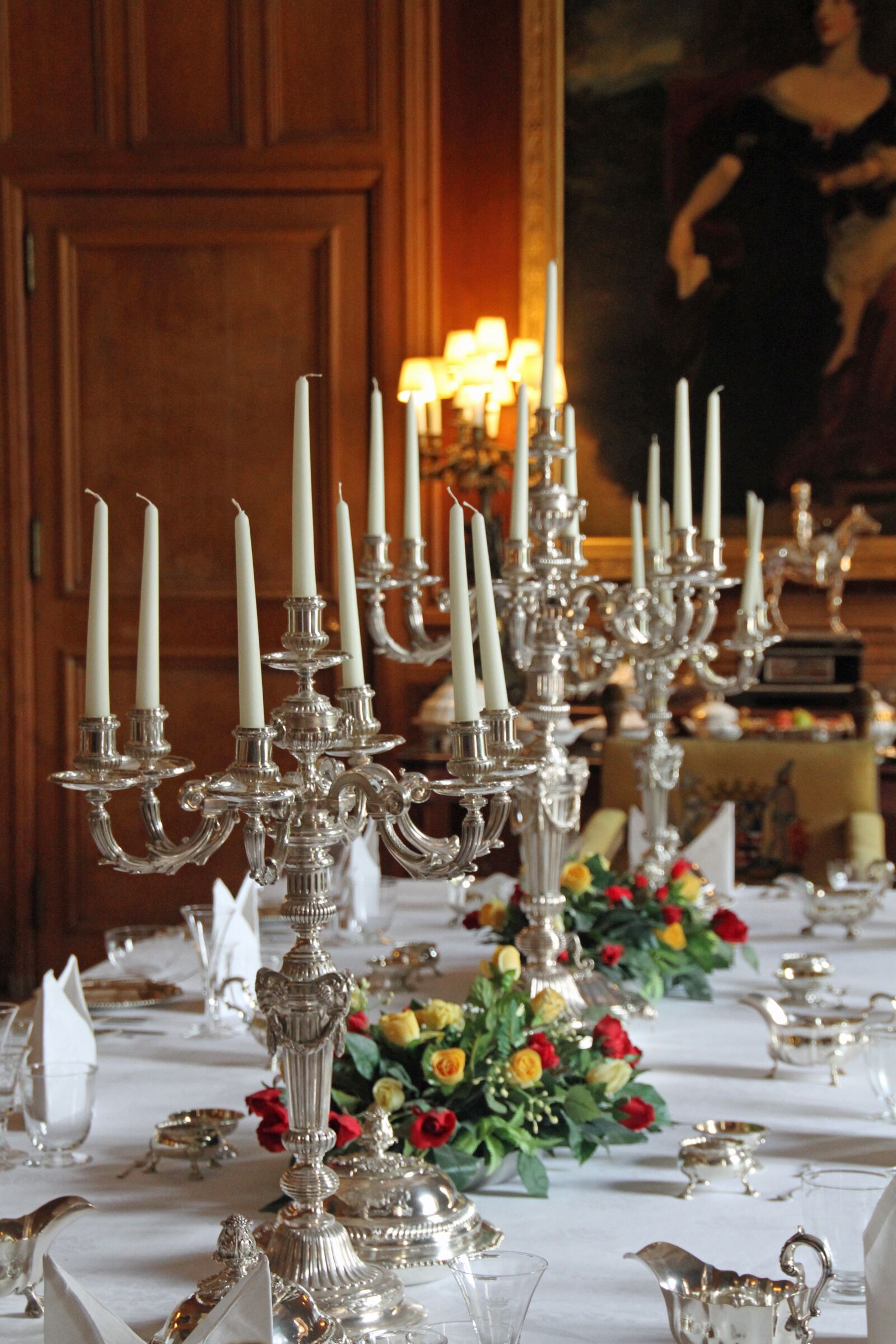 Canon EOS 7D sample photo. Candle holders, silver, old photography