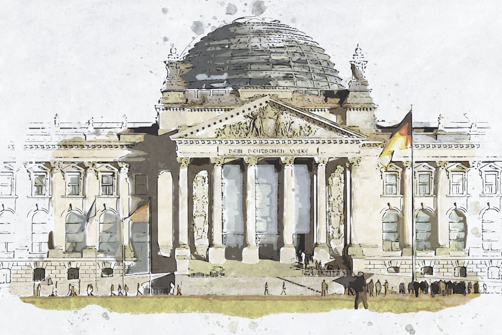 Canon EOS 600D (Rebel EOS T3i / EOS Kiss X5) sample photo. Reichstag, berlin, government photography
