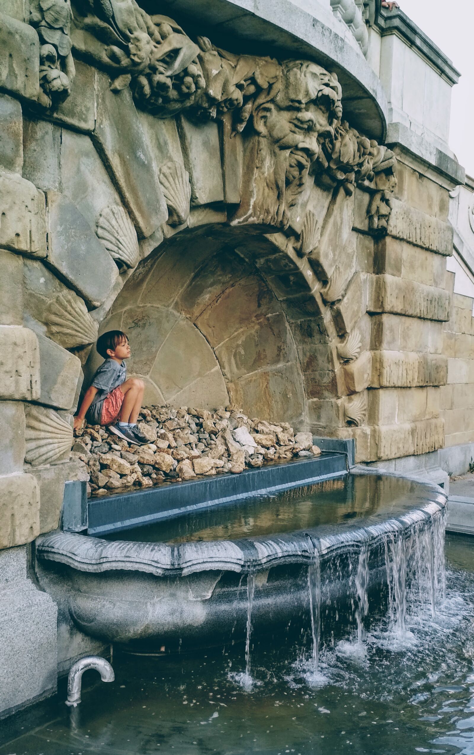 Xiaomi Redmi 4X sample photo. Boy, water, kid photography