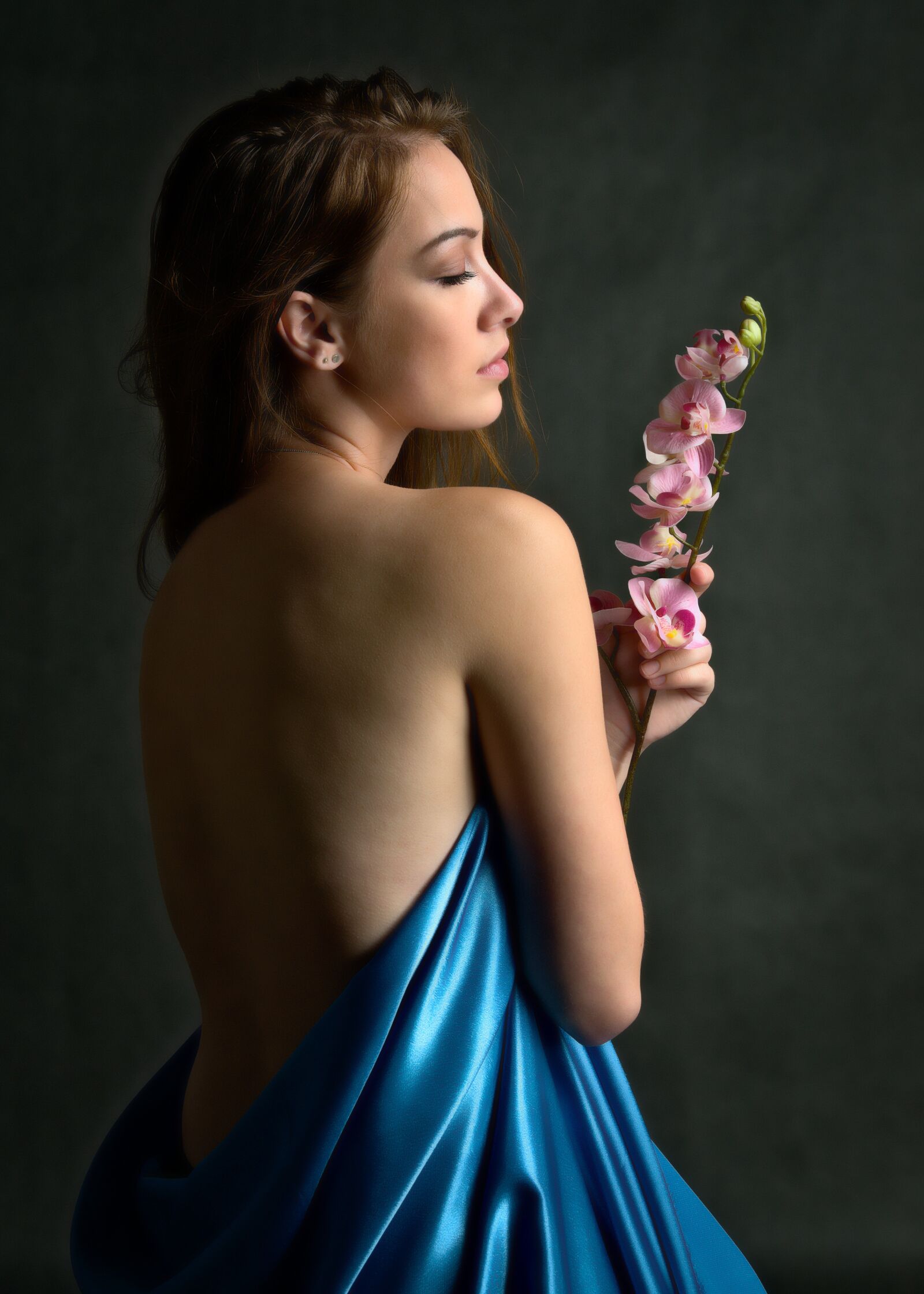 Nikon D7000 sample photo. Girl, beauty, flower photography