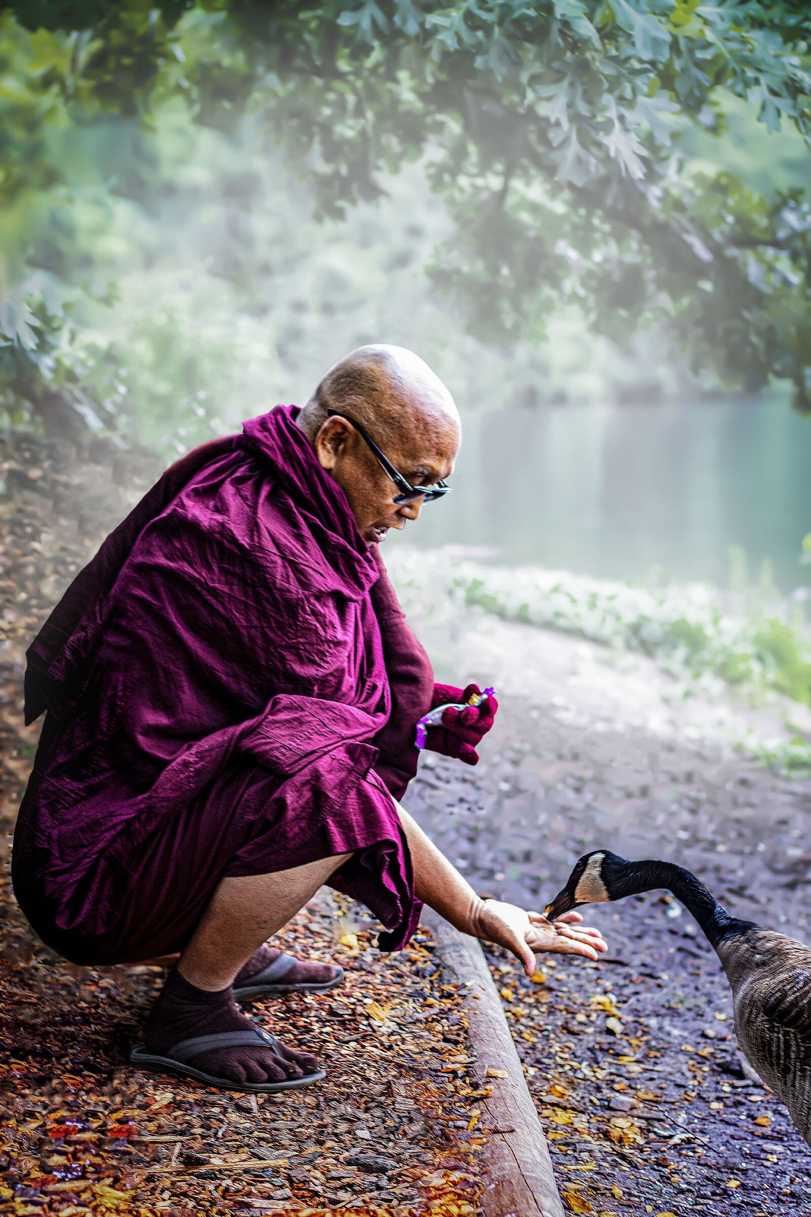 Canon EOS 750D (EOS Rebel T6i / EOS Kiss X8i) sample photo. Monk, theravada buddhism, bhikkhu photography