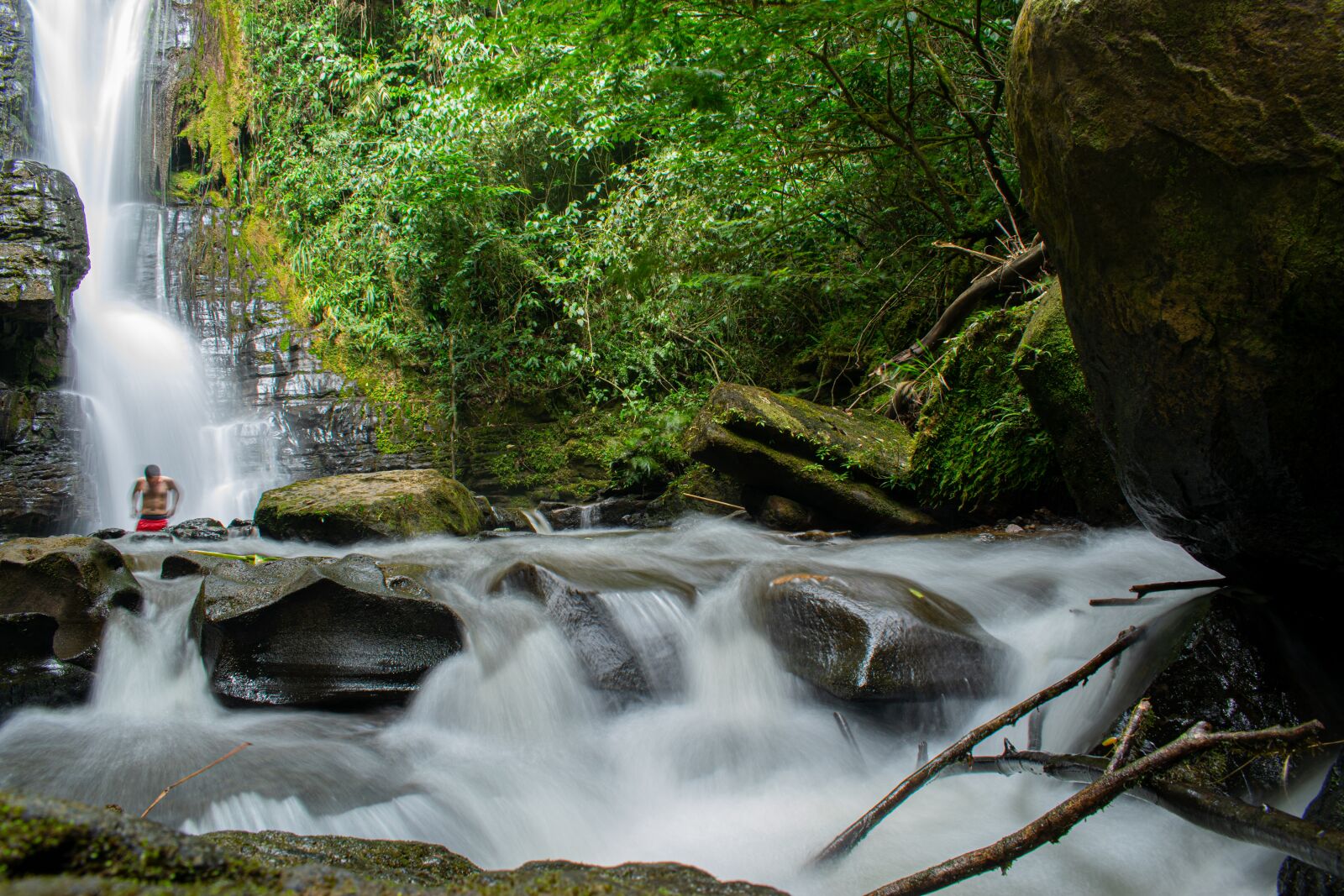 Nikon D5300 sample photo. Waterfall, nature, water photography