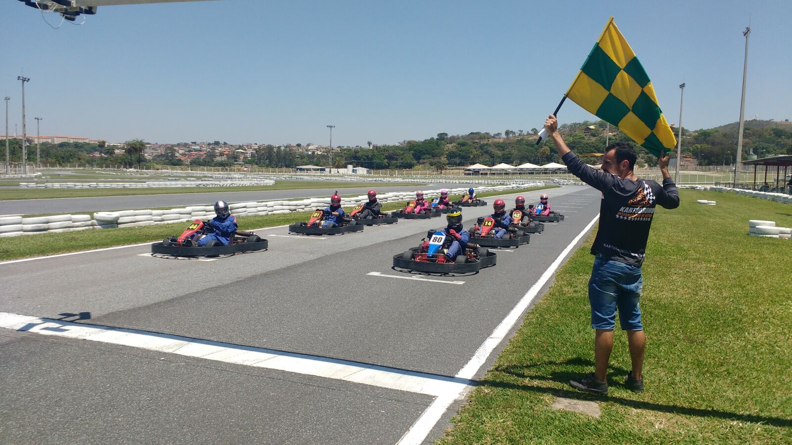 Motorola Moto G Turbo Edition sample photo. Hurry, kart, road photography