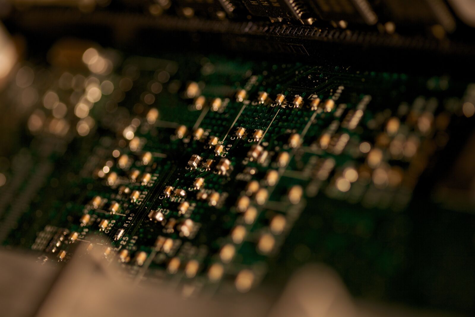 Canon EOS 5D Mark II sample photo. Electronics, board, resistor photography