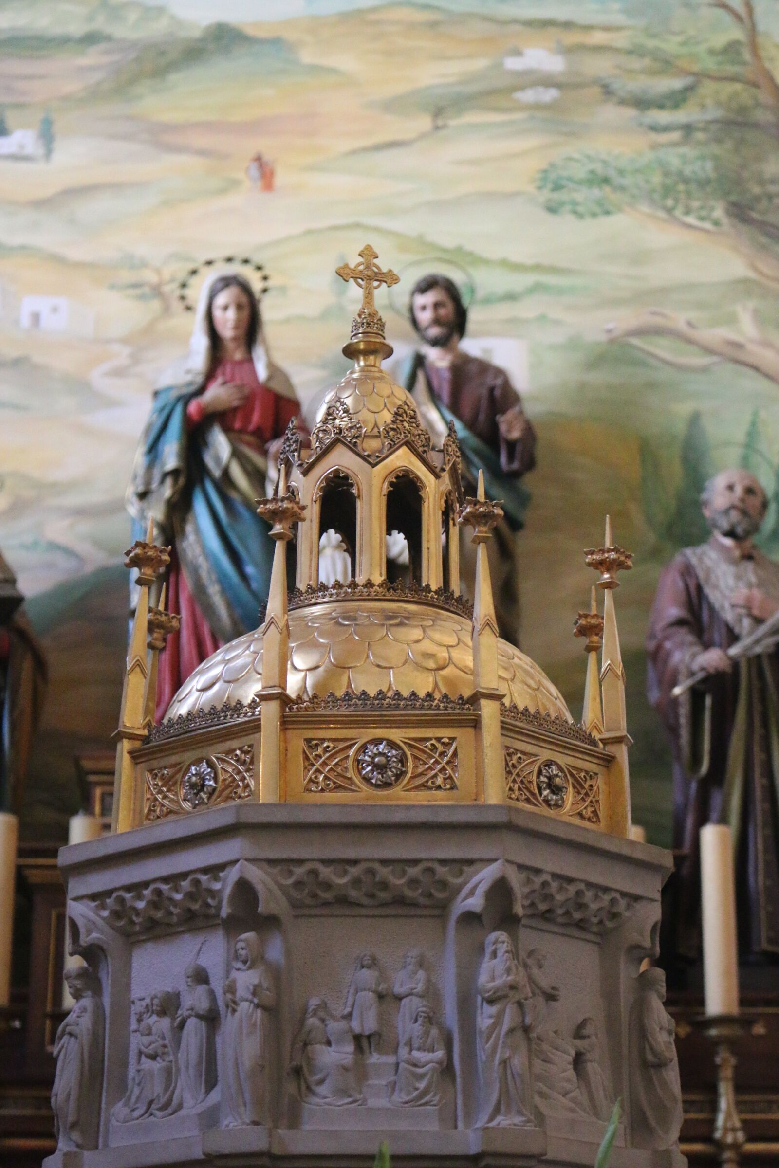 Canon EOS 70D sample photo. Church, jesus, catholic photography