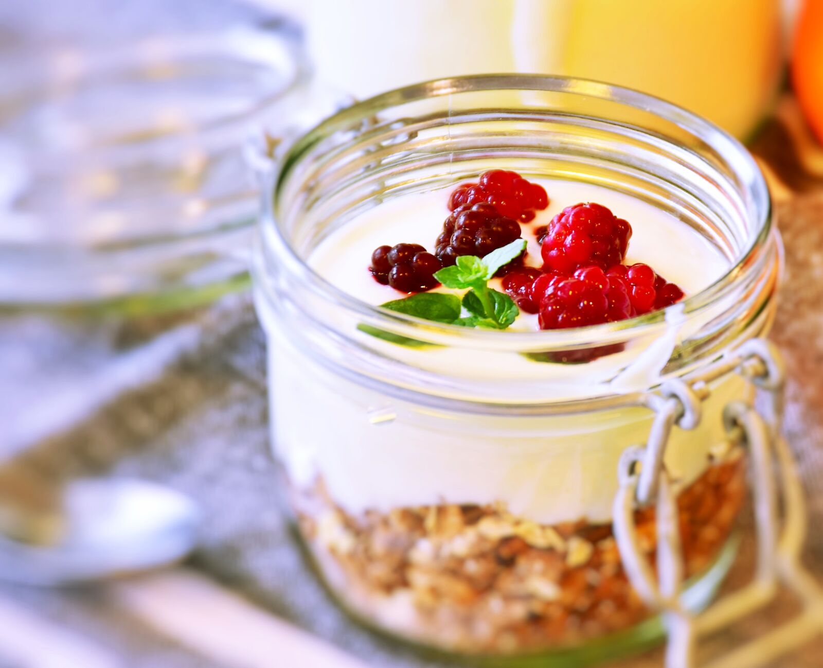 Nikon D7200 sample photo. Muesli, breakfast, glass photography