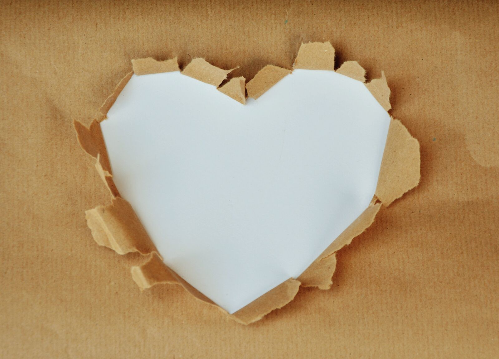 Nikon D5200 sample photo. Copy space, heart, white photography