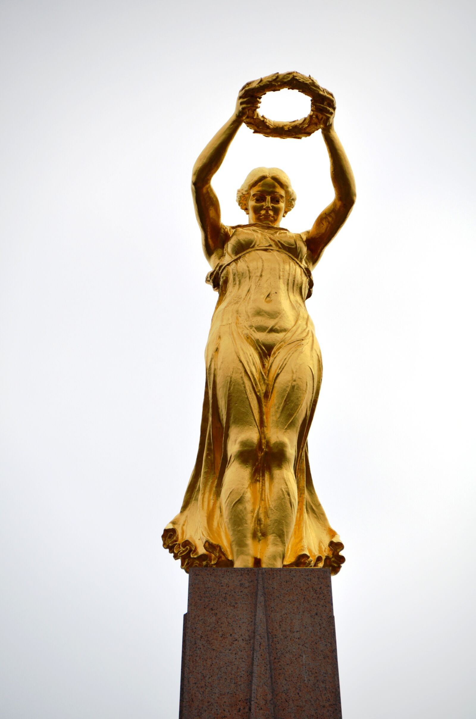Nikon D5100 sample photo. Gelle fra, monument, luxembourg photography