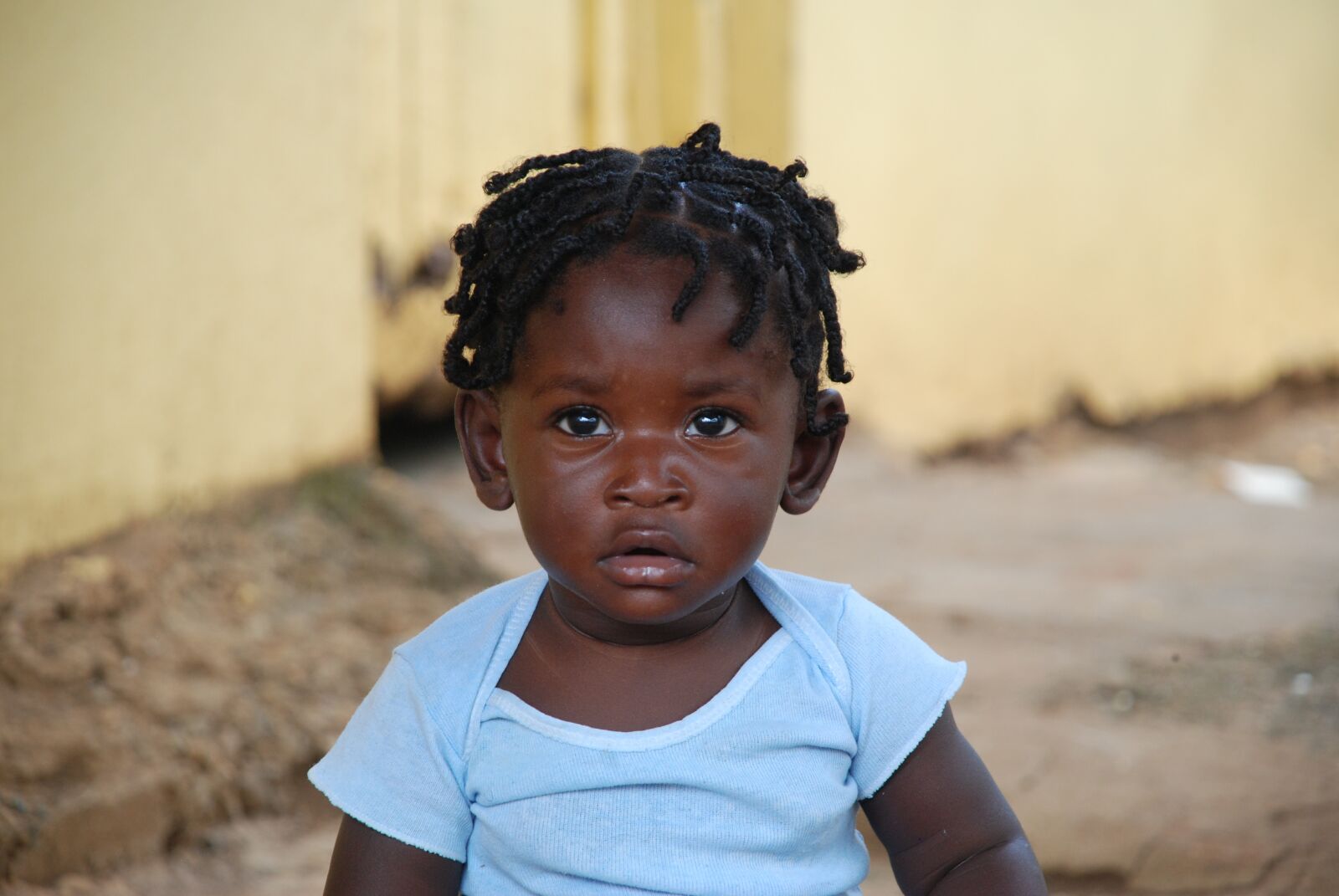 Nikon D80 sample photo. Dominican republic, child, black photography