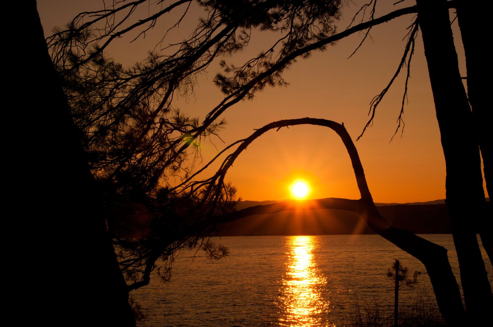 Nikon D5000 sample photo. Sun, sunrise, sea photography