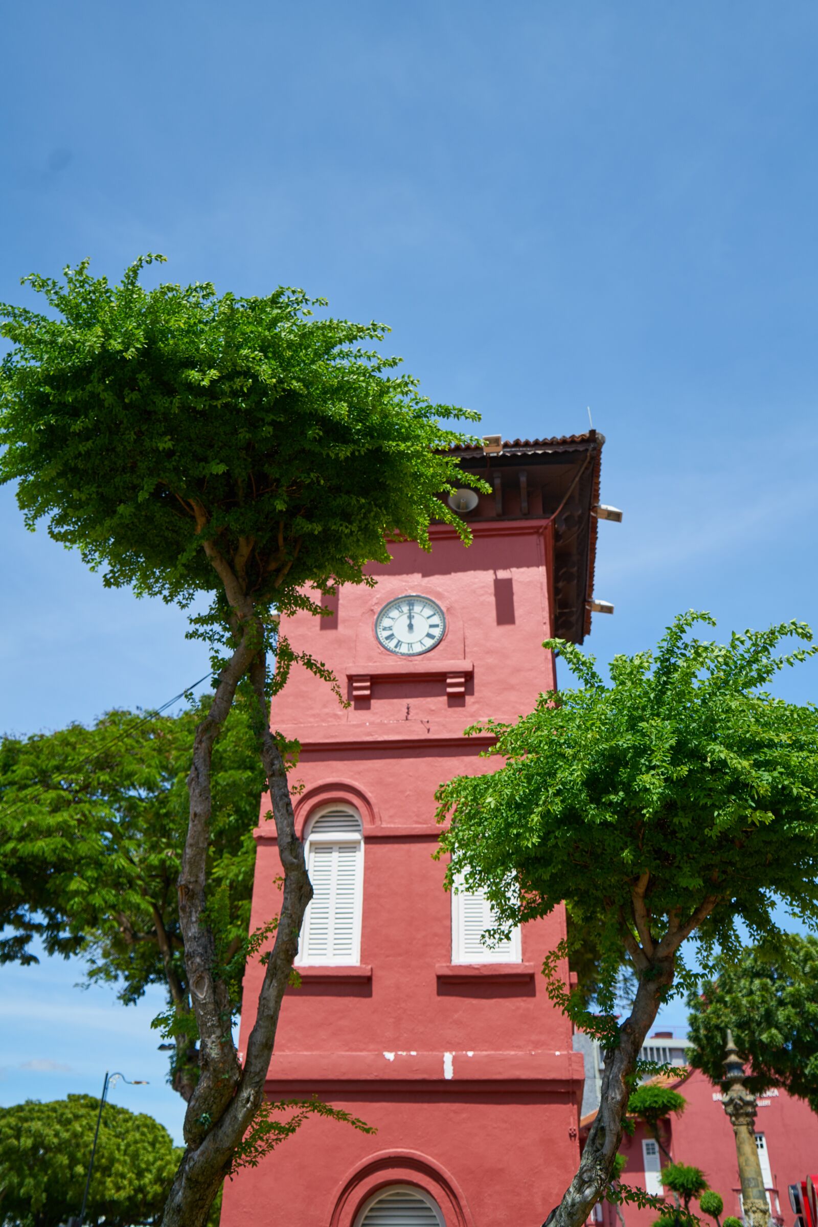 Sony a7R II sample photo. Red, building, malaysia photography