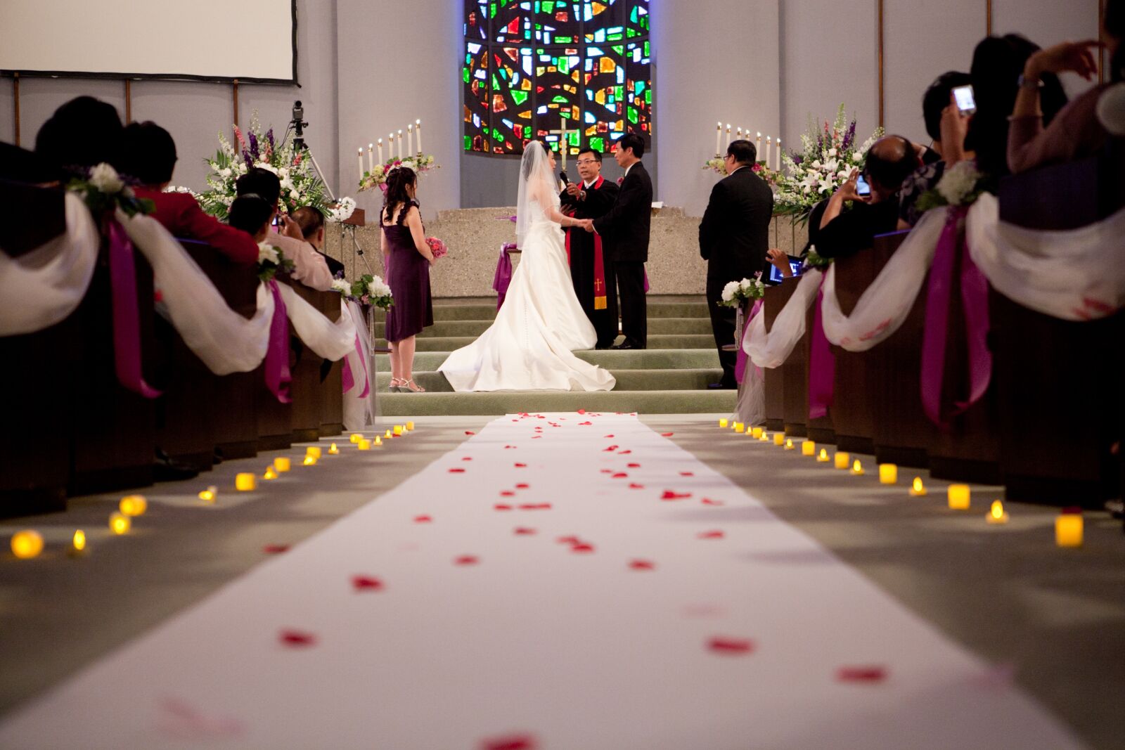 Canon EF 24-70mm F2.8L USM sample photo. Wedding, ceremony, church photography