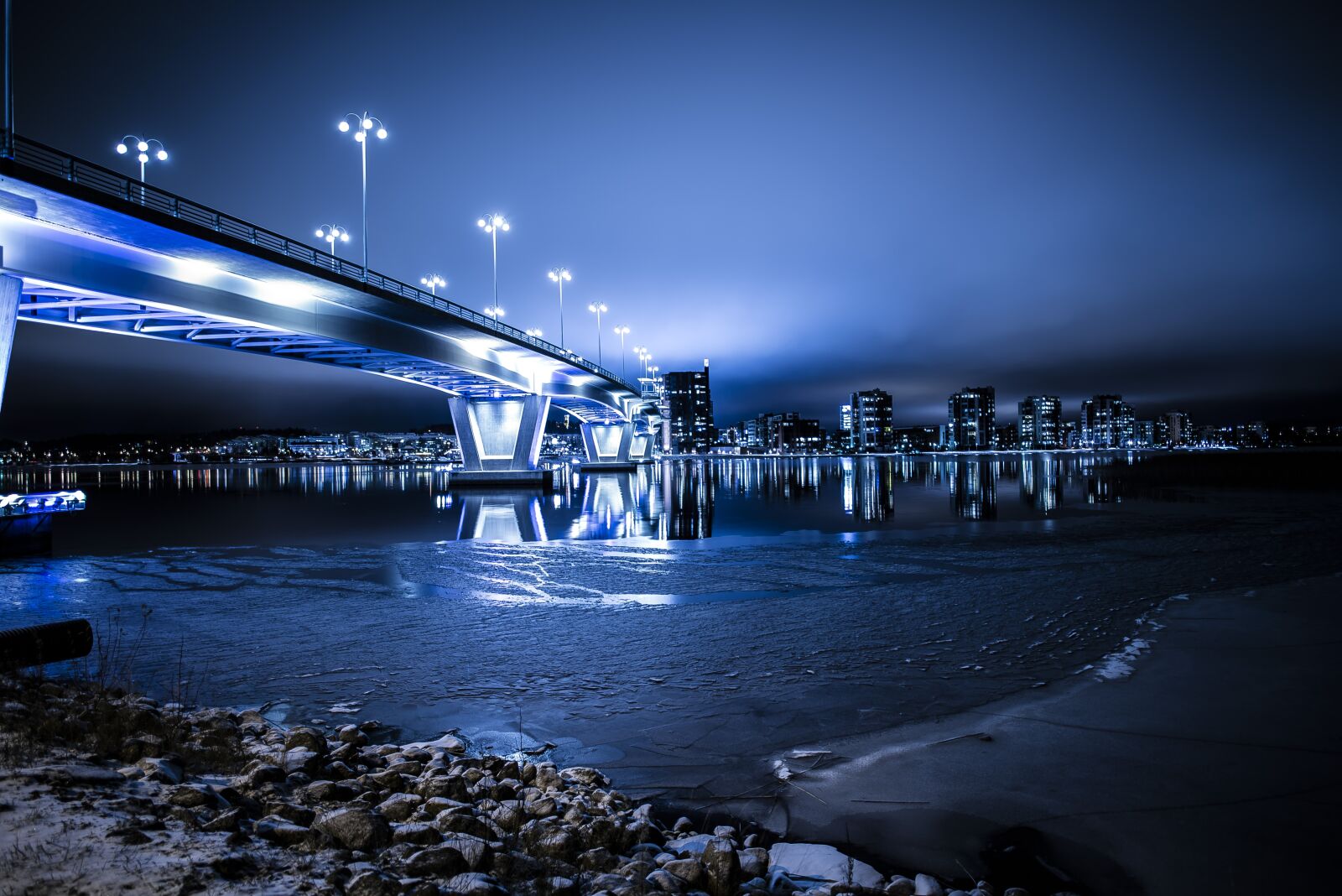 Nikon D750 sample photo. Architecture, blue, blur photography