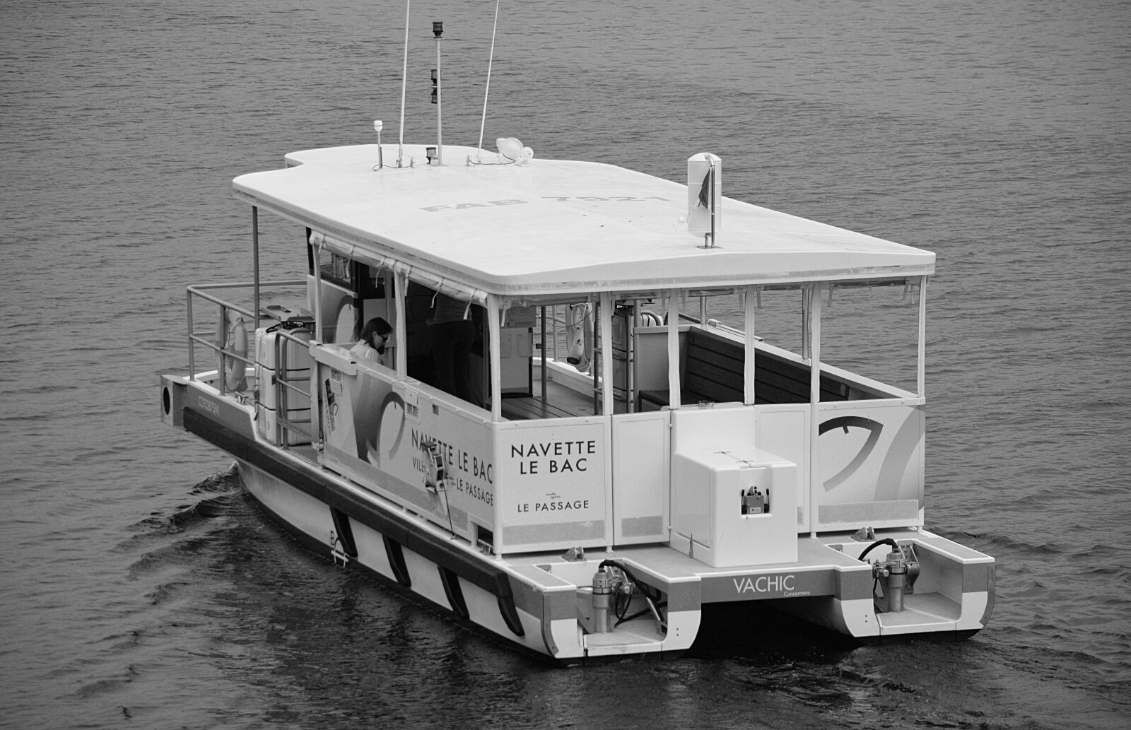 Nikon D5200 sample photo. Bac, bateau, eau, navette photography
