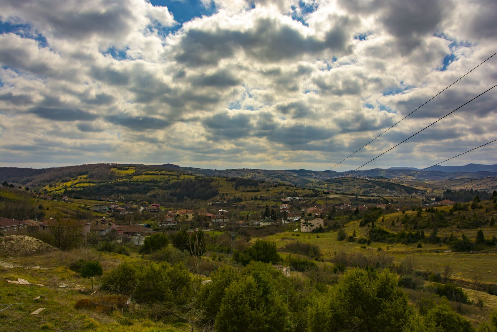 Nikon D5200 sample photo. Village, rural, sheep photography