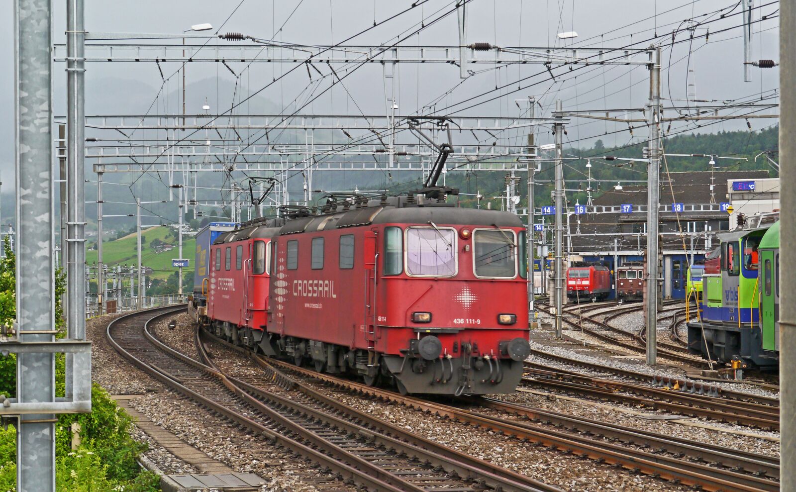 Panasonic Lumix DMC-G3 sample photo. Switzerland, railway, railway station photography