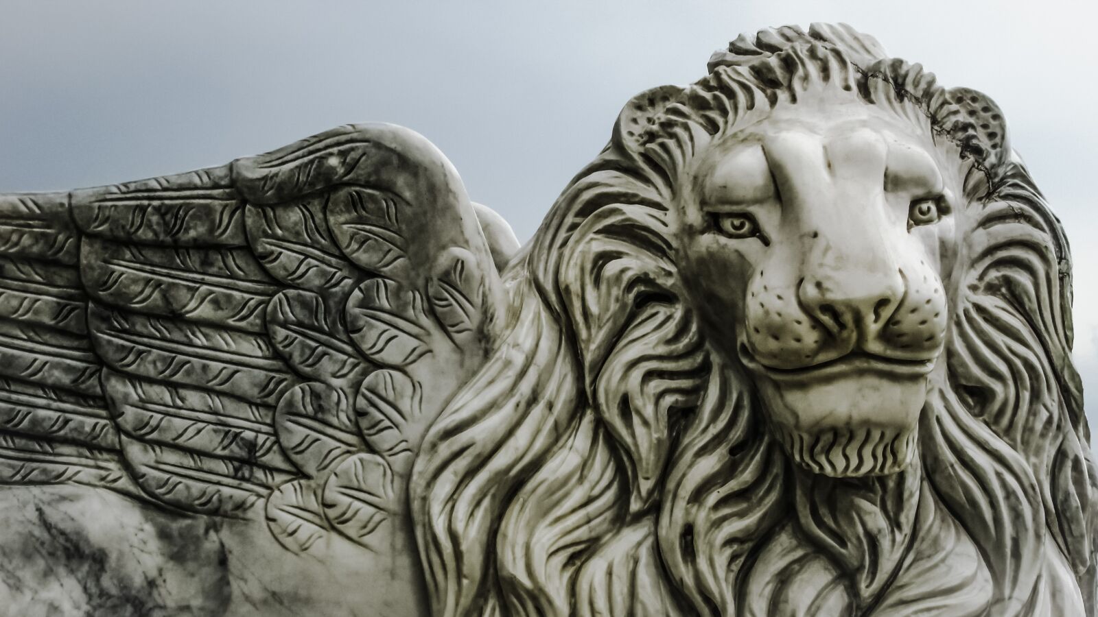 Canon PowerShot SX400 IS sample photo. Cyprus, larnaca, winged lion photography