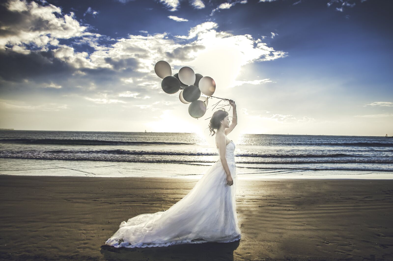 Nikon D300S sample photo. Bride, mariage, dress photography