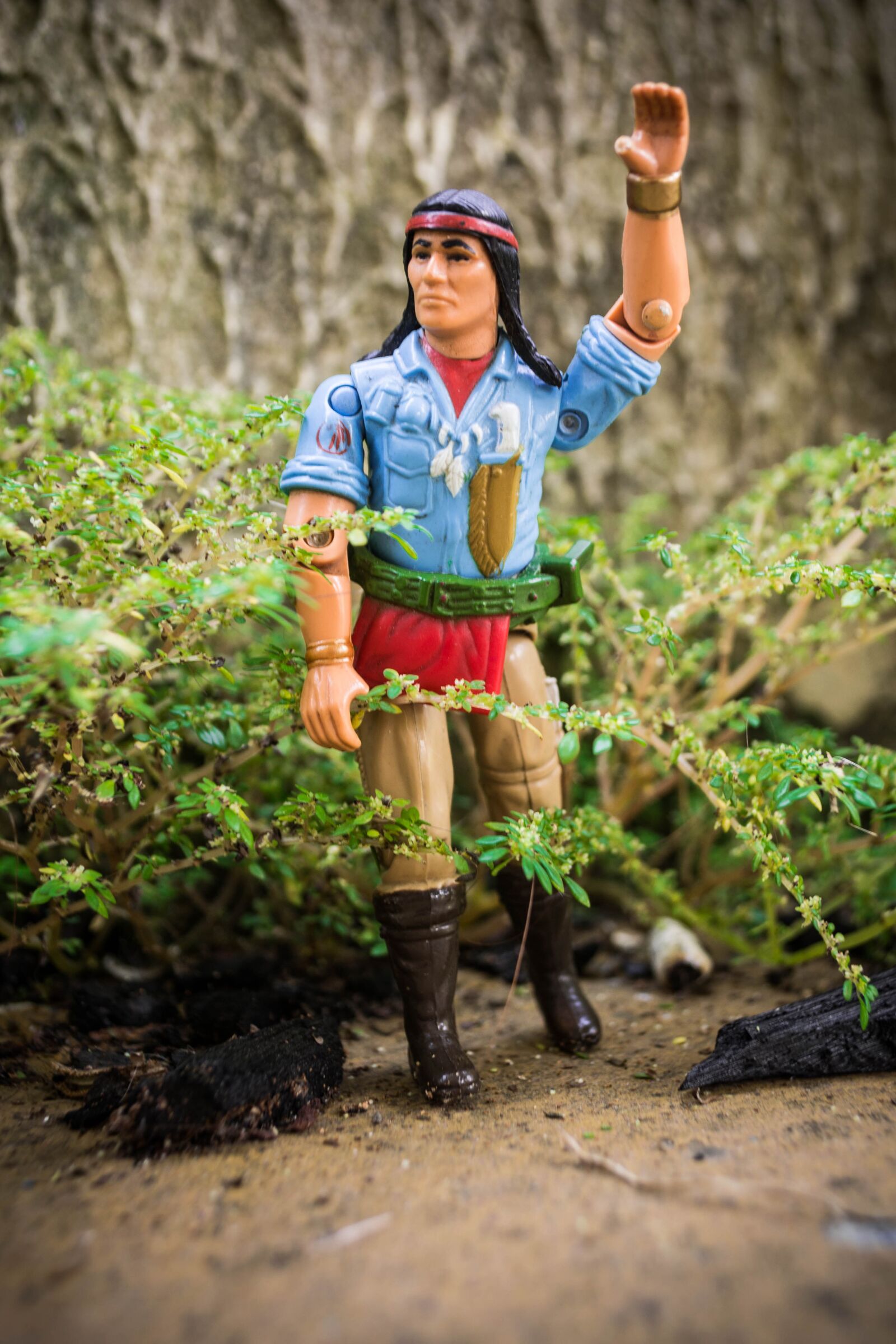 Nikon D3100 sample photo. Toy, joe, action figure photography