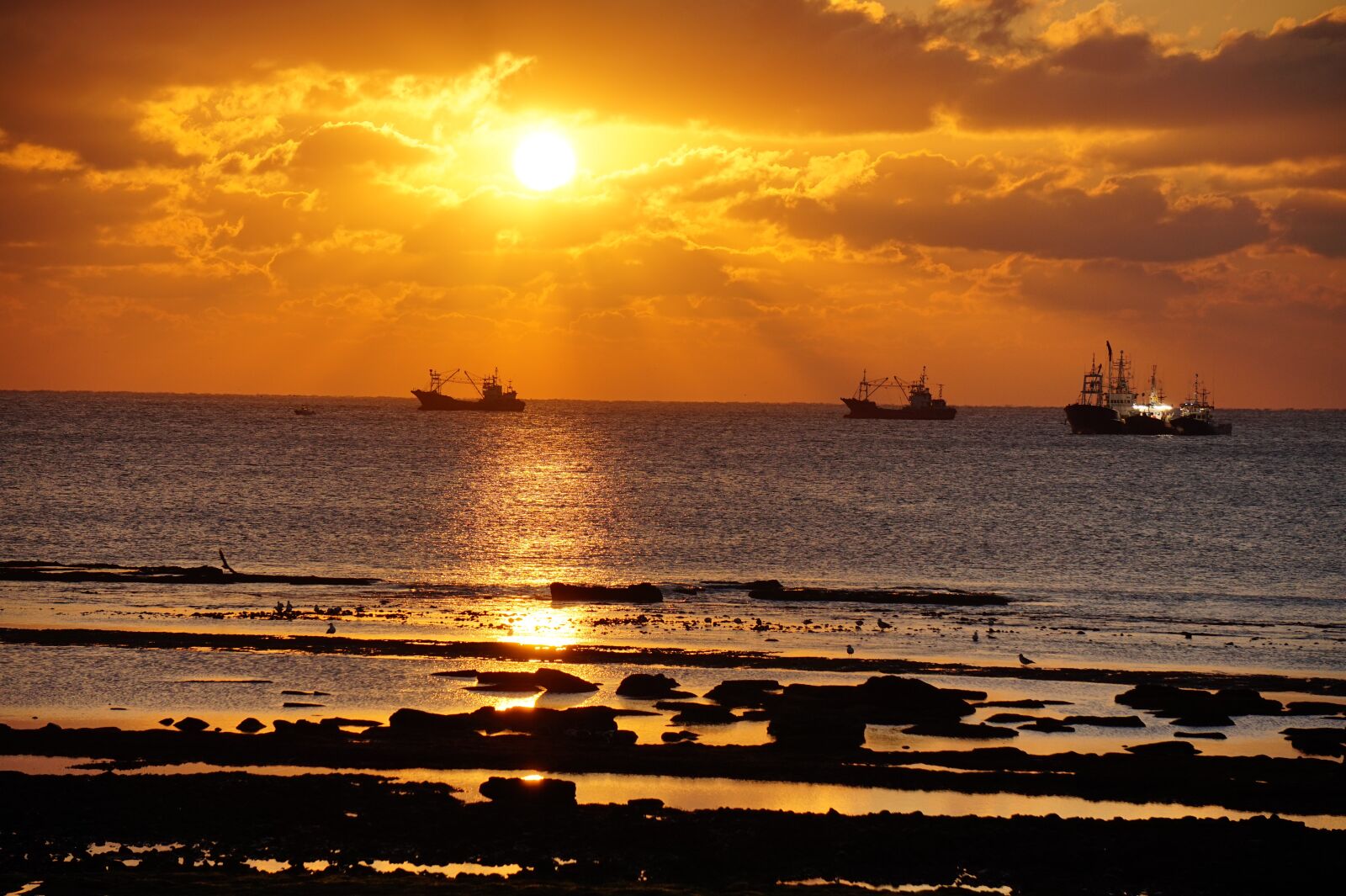 Sony Alpha a5000 (ILCE 5000) + Sony E 55-210mm F4.5-6.3 OSS sample photo. Jeju island, seogwipo, sunrise photography