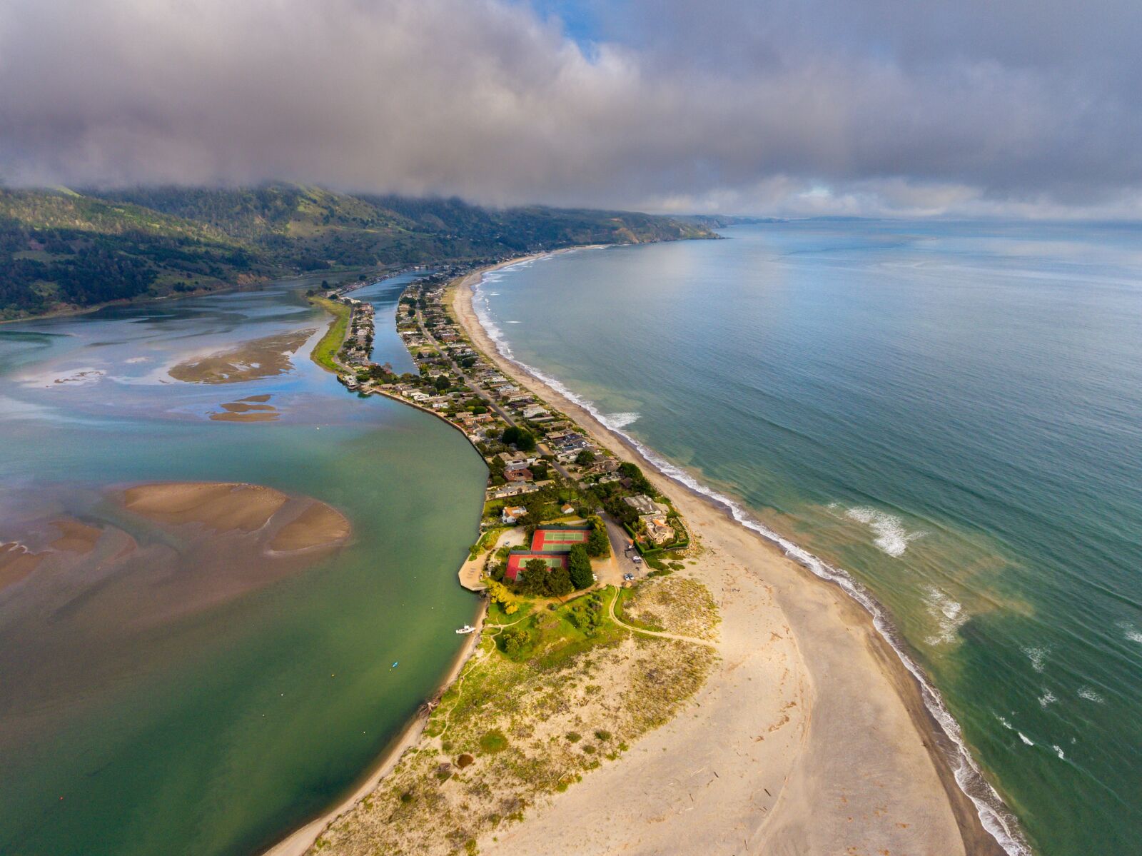 DJI FC330 sample photo. Stinson beach, marin, coast photography