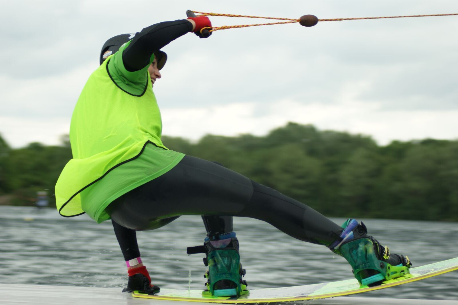 Sony Alpha DSLR-A290 sample photo. Athletes, whale, wakeboard photography