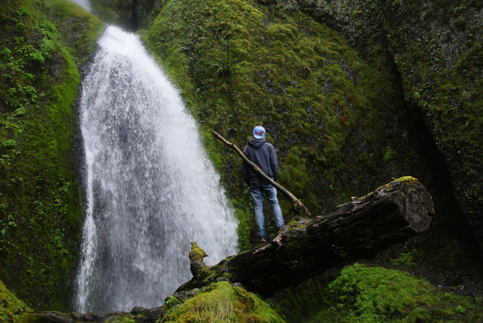 Nikon 1 V1 sample photo. Pnw, waterfall photography