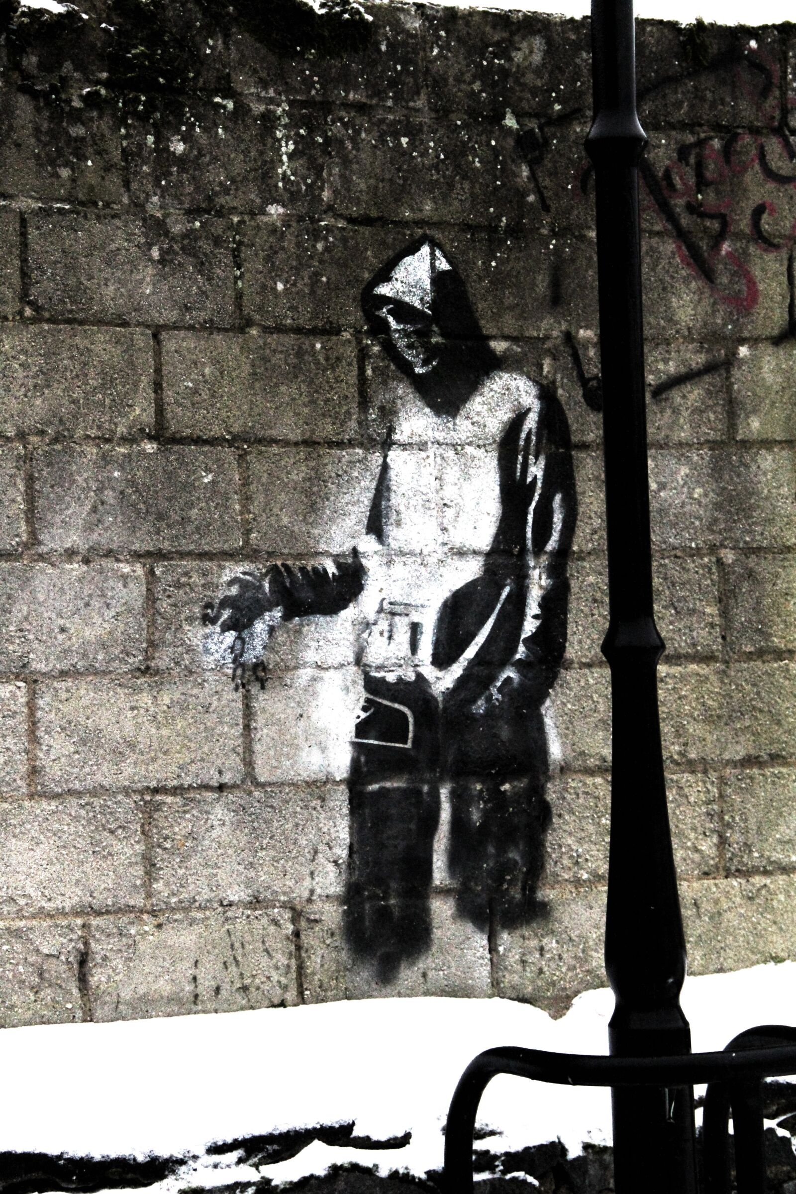Canon EOS 7D sample photo. Graph, snow, street art photography