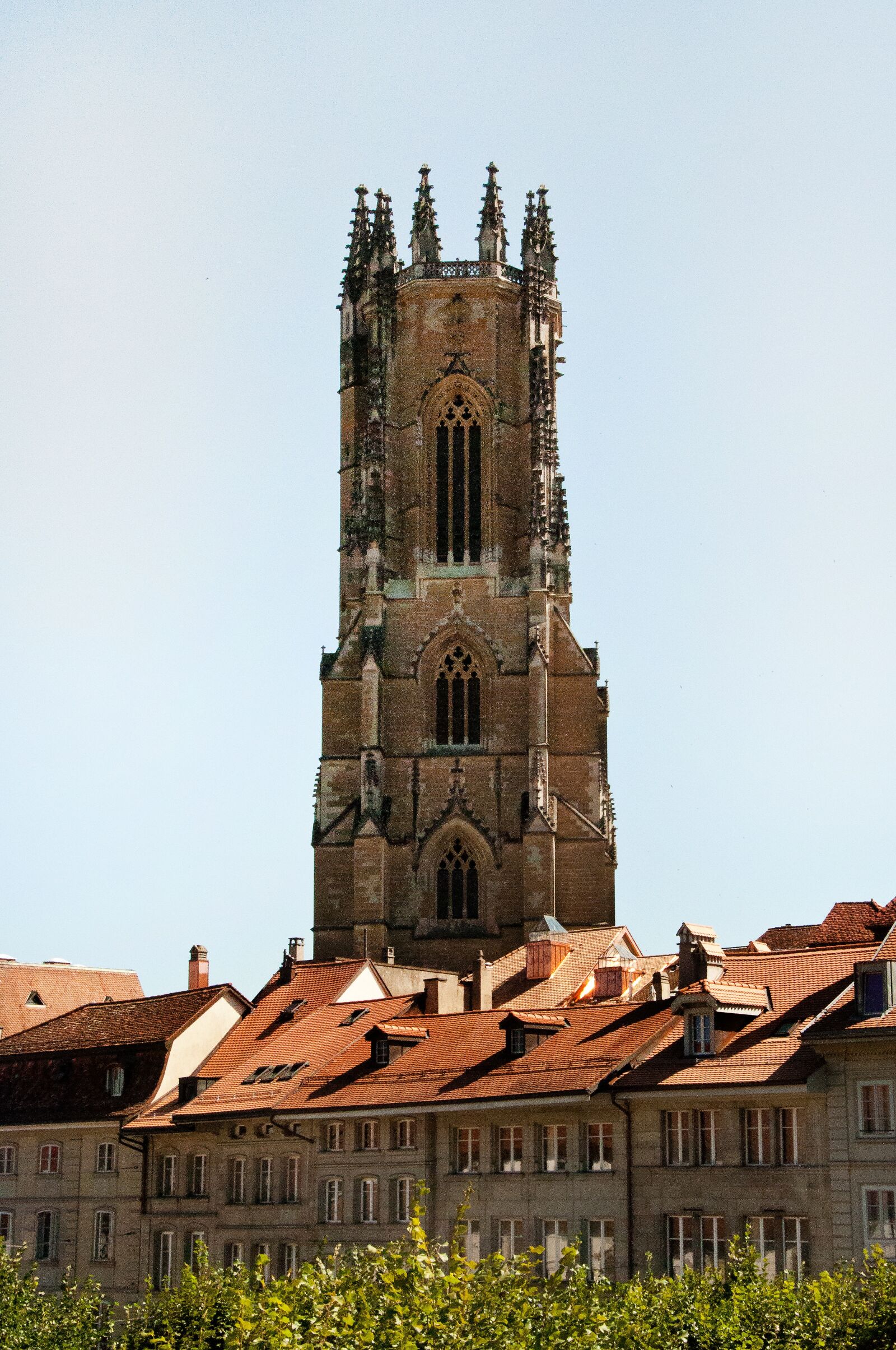 Nikon D90 sample photo. Cathedral, freiburg, fribourg photography