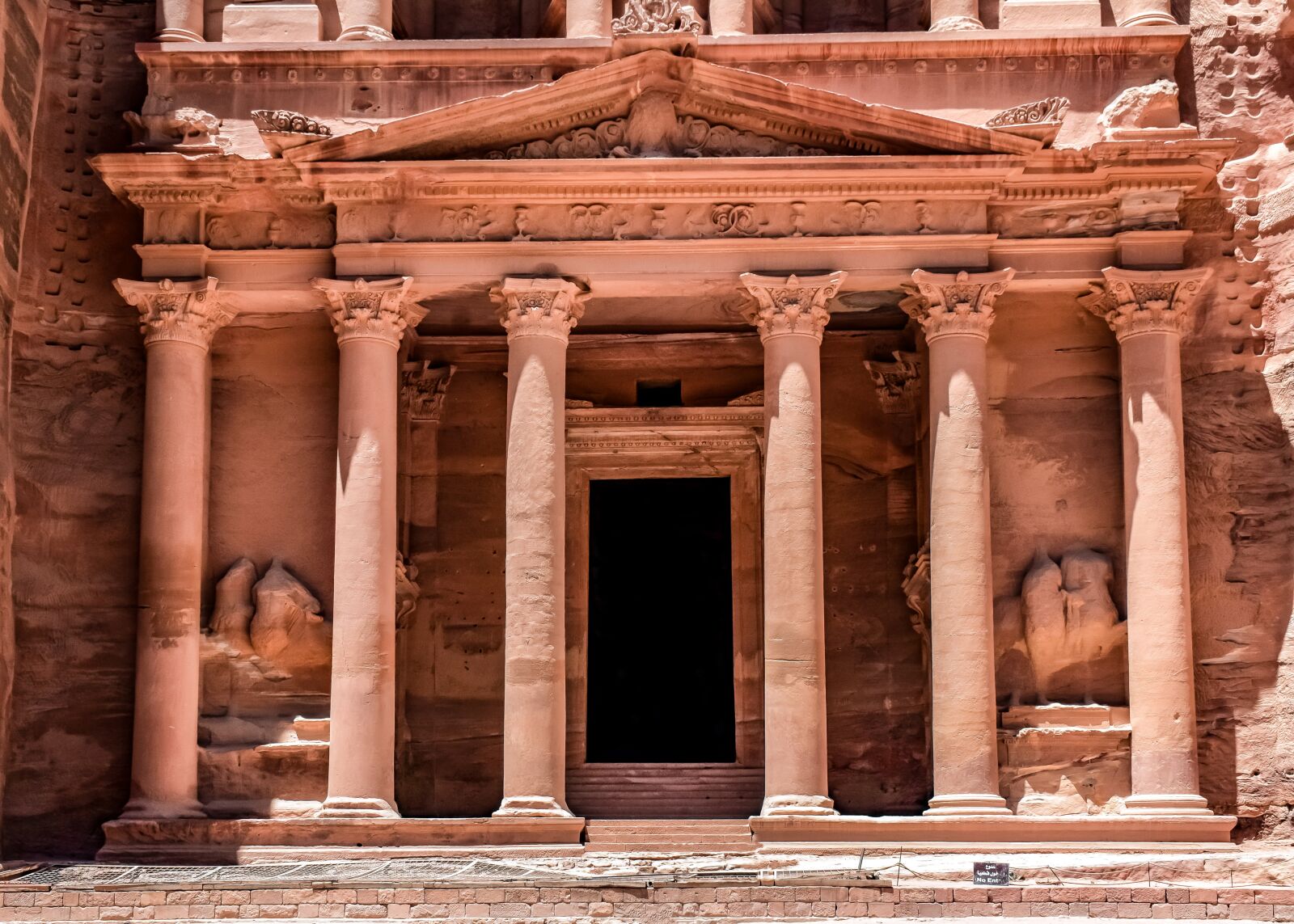 Nikon D3300 sample photo. Petra, jordan, treasury photography