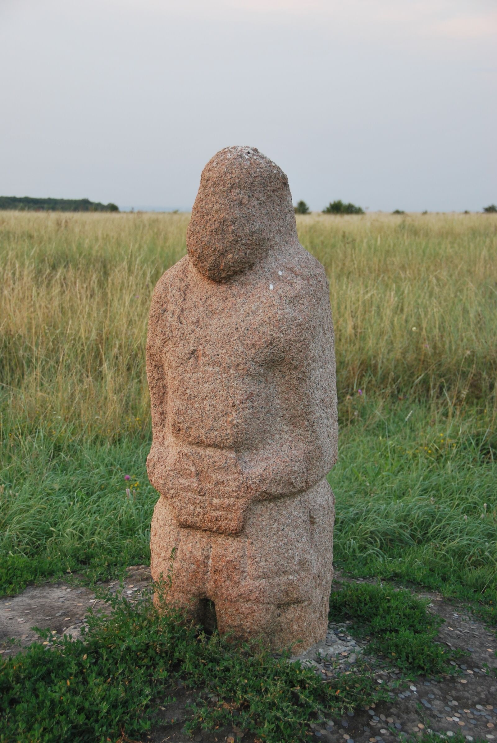 Nikon D60 sample photo. Stone woman, kursk, ancient photography