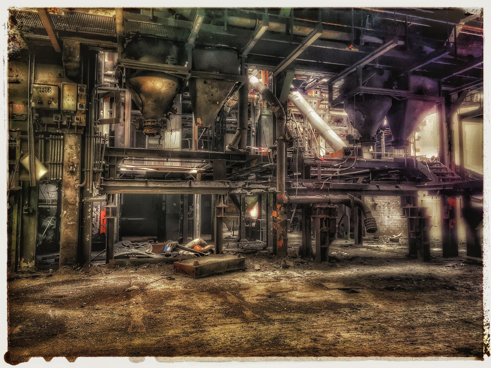 HUAWEI P30 Pro sample photo. Pforphoto, lost place, factory photography