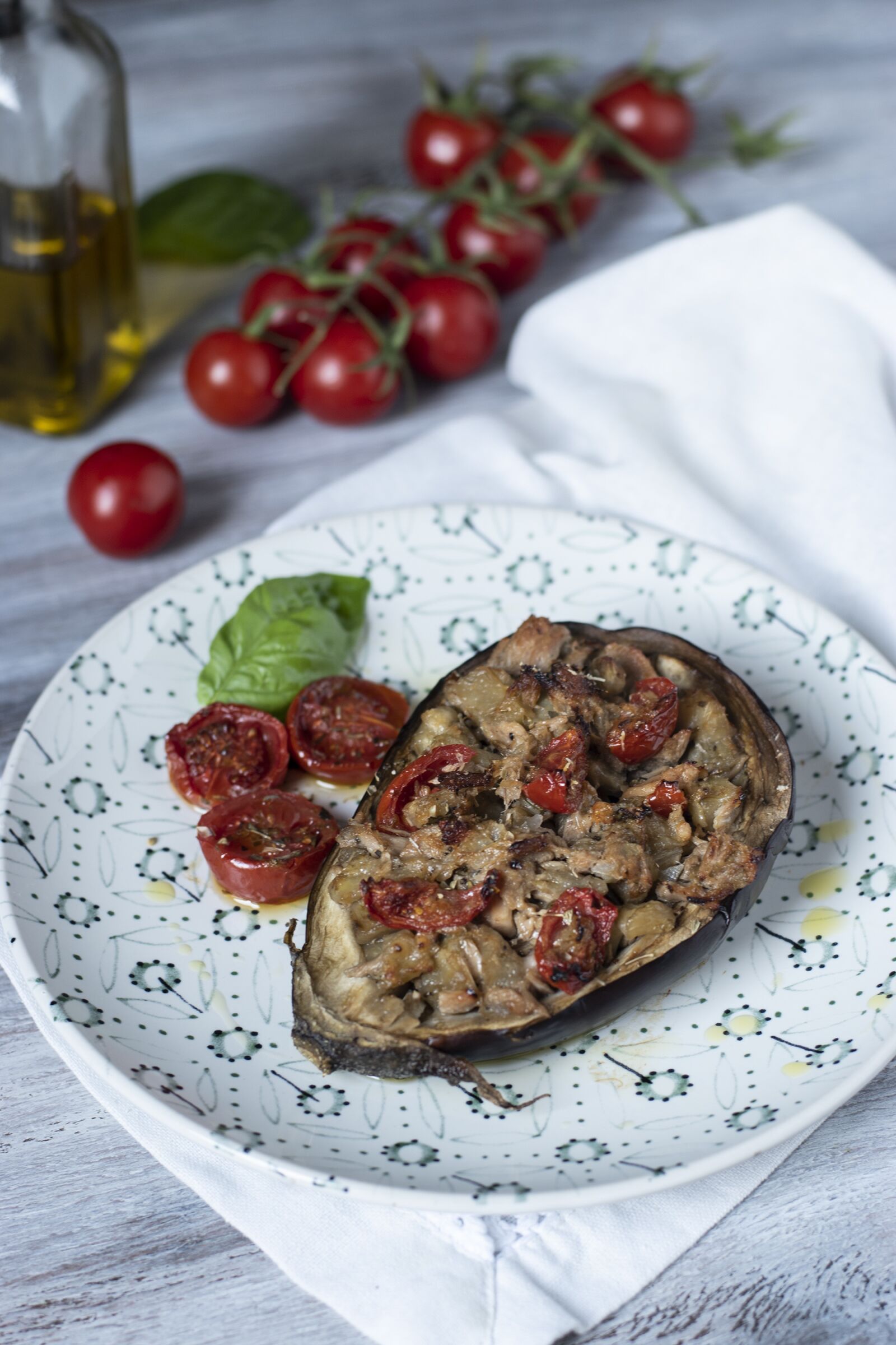 Nikon D5500 sample photo. Eggplant, food, recipe photography